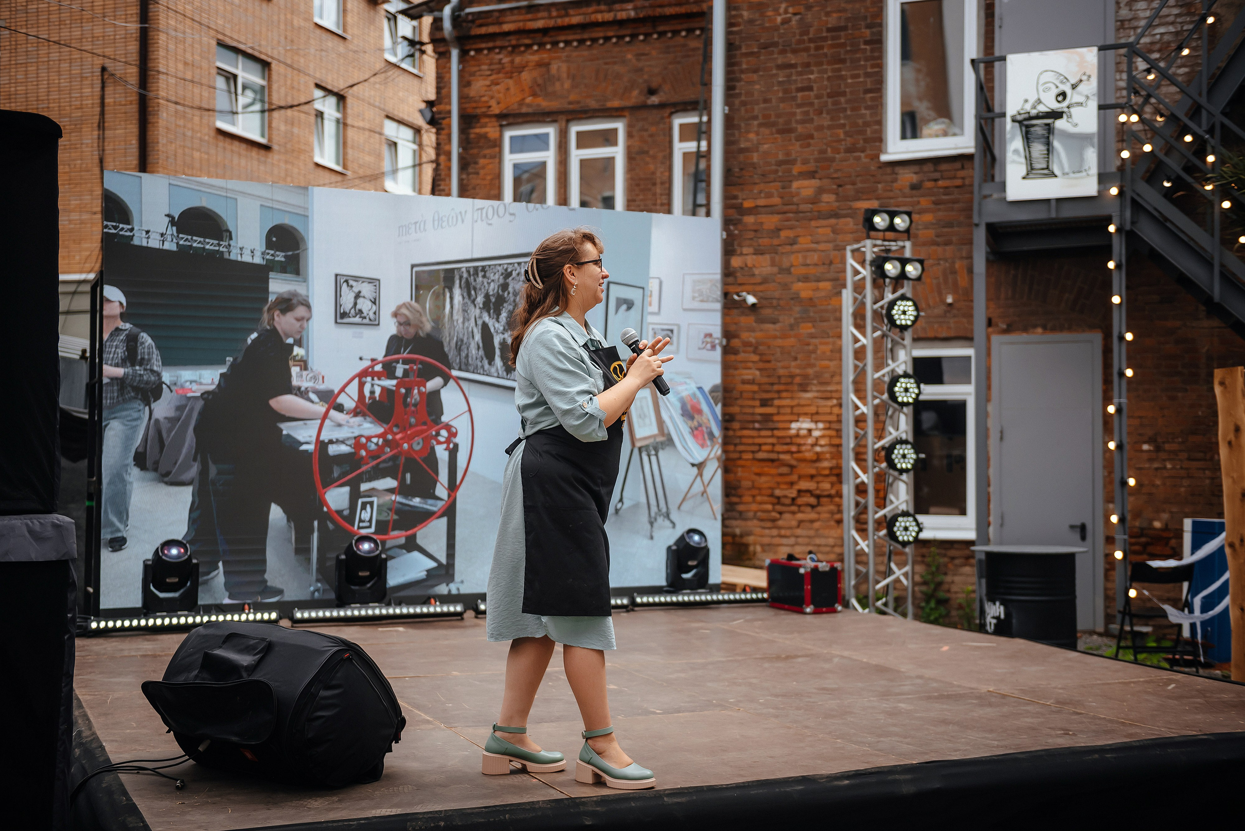 13.07.2025 | БурмагинФест — фестиваль печатной графики. Фотограф Роман Рудаков