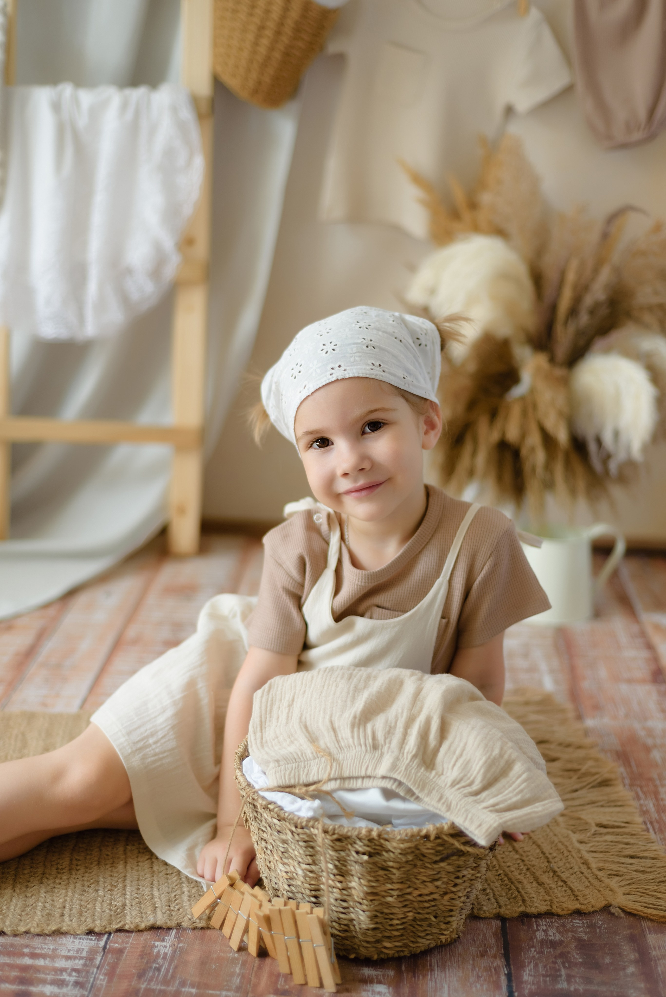 Фотопроект «Хозяюшка» ч.1 Полина. Детский Фотограф |Фотограф на годик в Брянске Ирина Романова