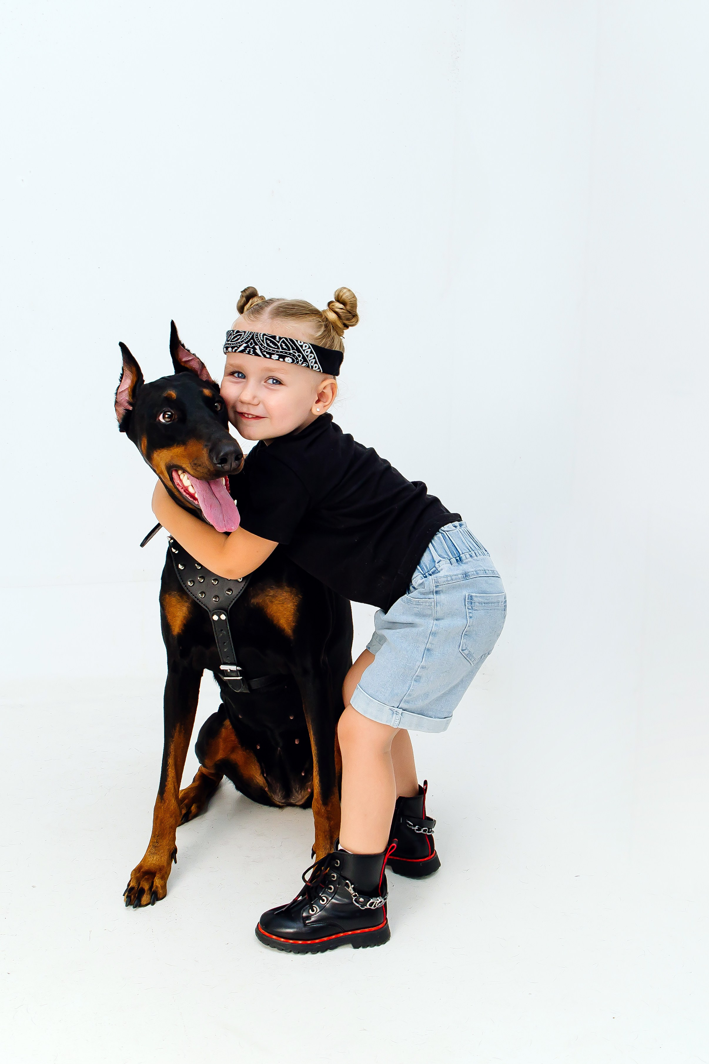 Фотопроект с доберманом. Свадебный и семейный фотограф в Краснодаре Илонна Ковалева