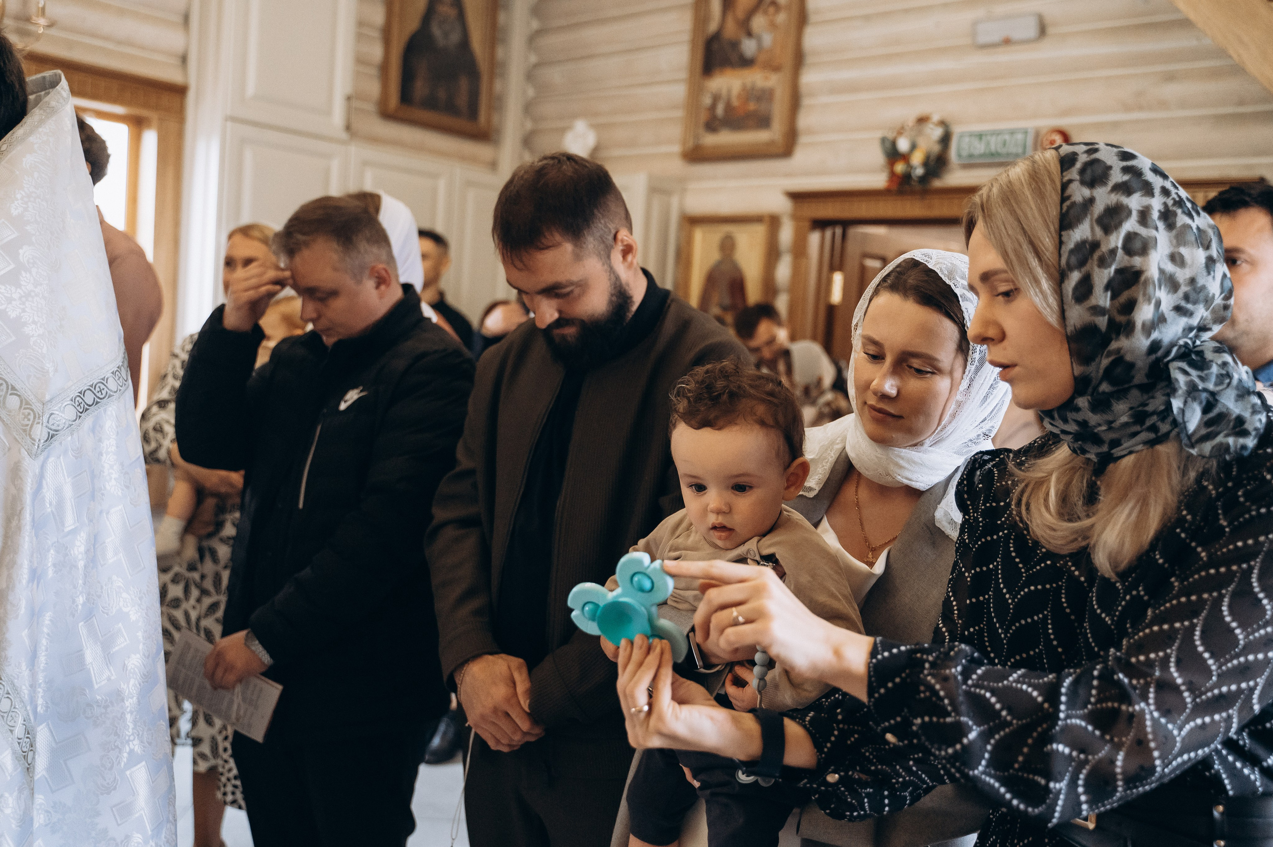 Крещение Мирона («Троеручица» храм в честь иконы Божией Матери). Семейный фотограф в Минске Дарья Дреко