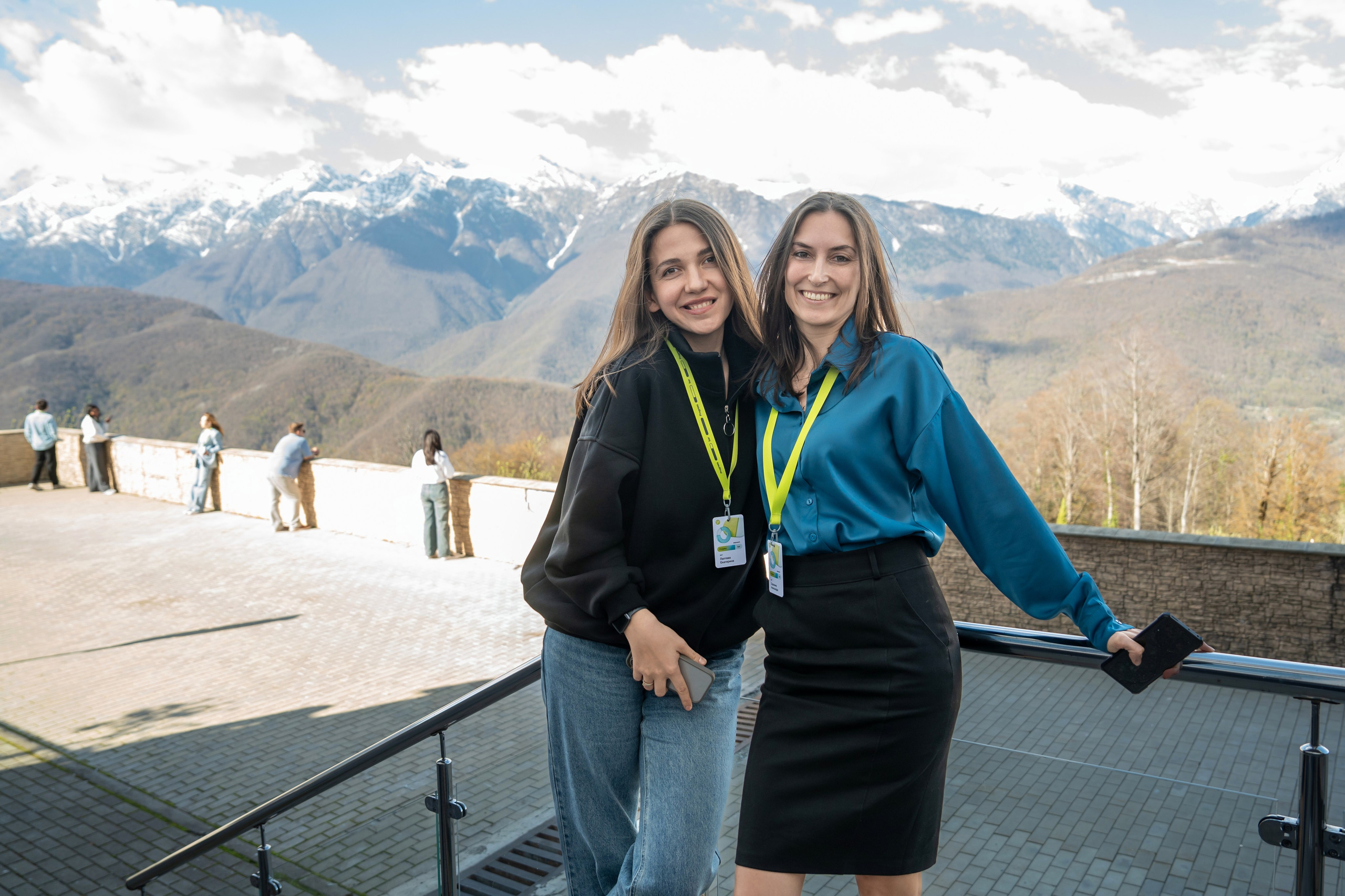 Тренинг для компании S7 Airlines в Красной Поляне. Репортажный фотограф в Красной Поляне и Сочи Павлюченко Екатерина