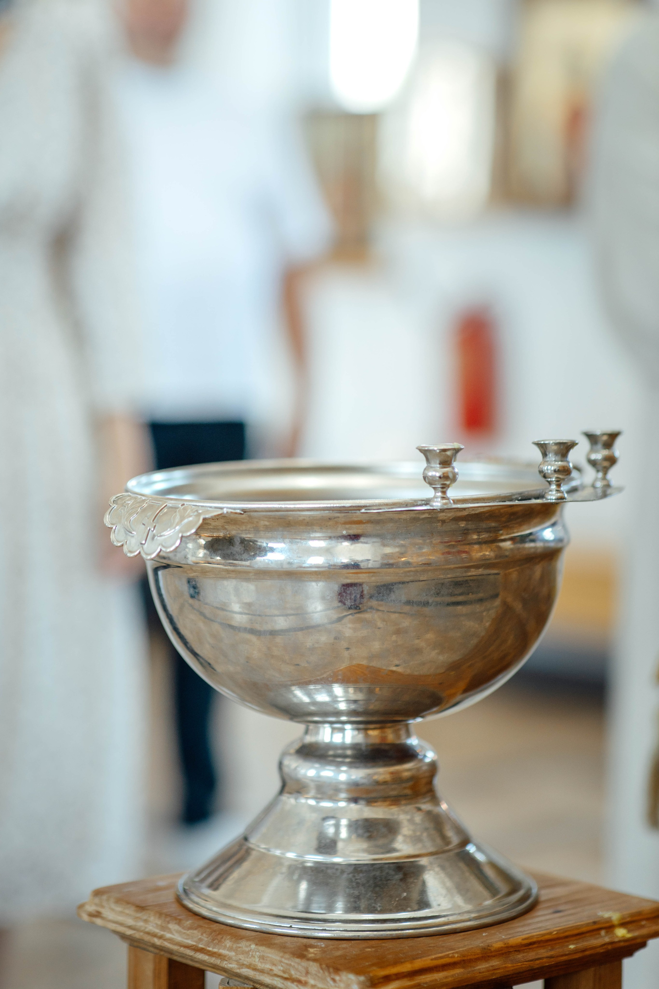 Крещение Энвера (Михаила), д. Колядищи, храм Успения Пр. Богородицы, август 2025