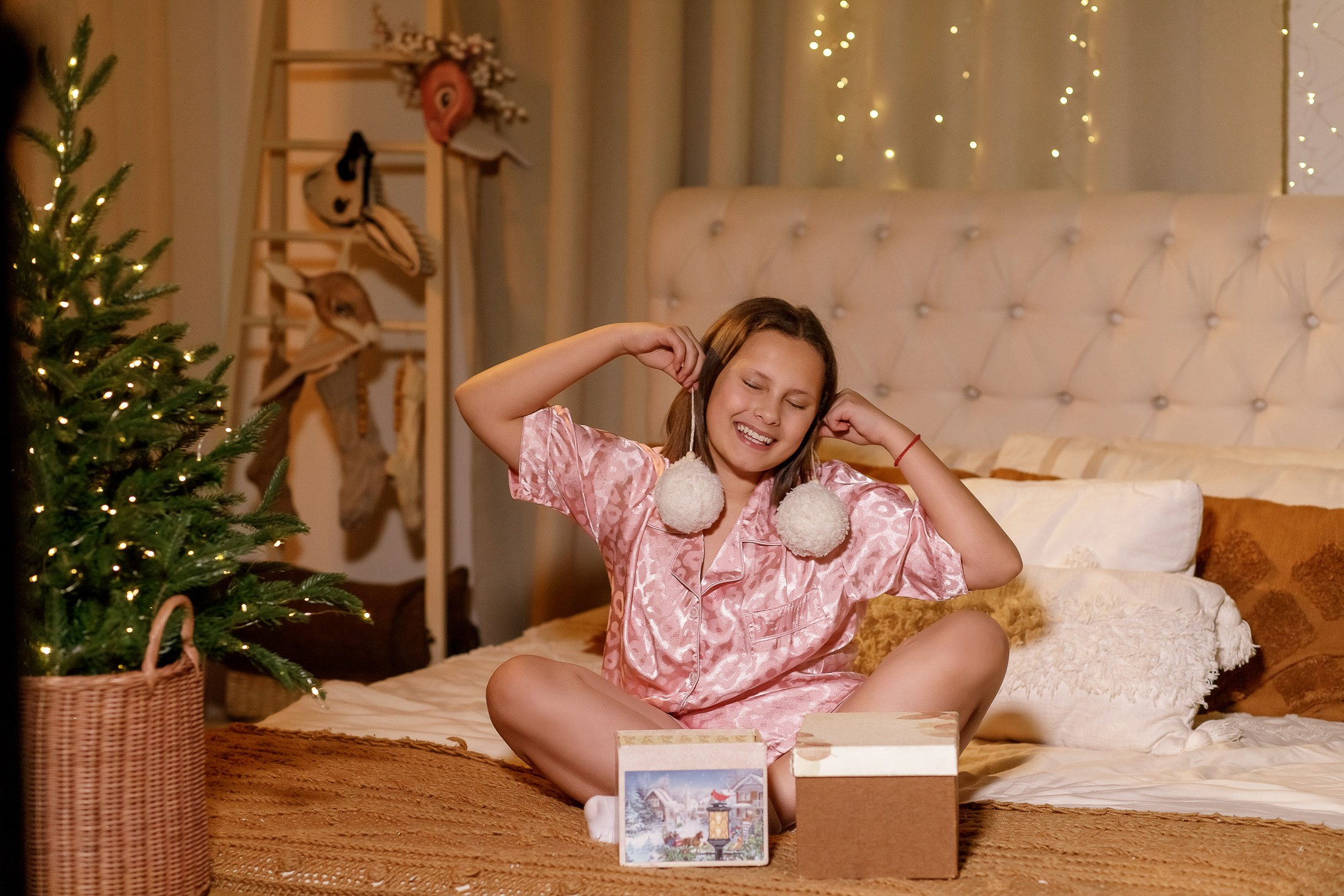 Семейная фотосессия. Фотограф Симонова Юлия. Пенза. Новогодняя фотосессия