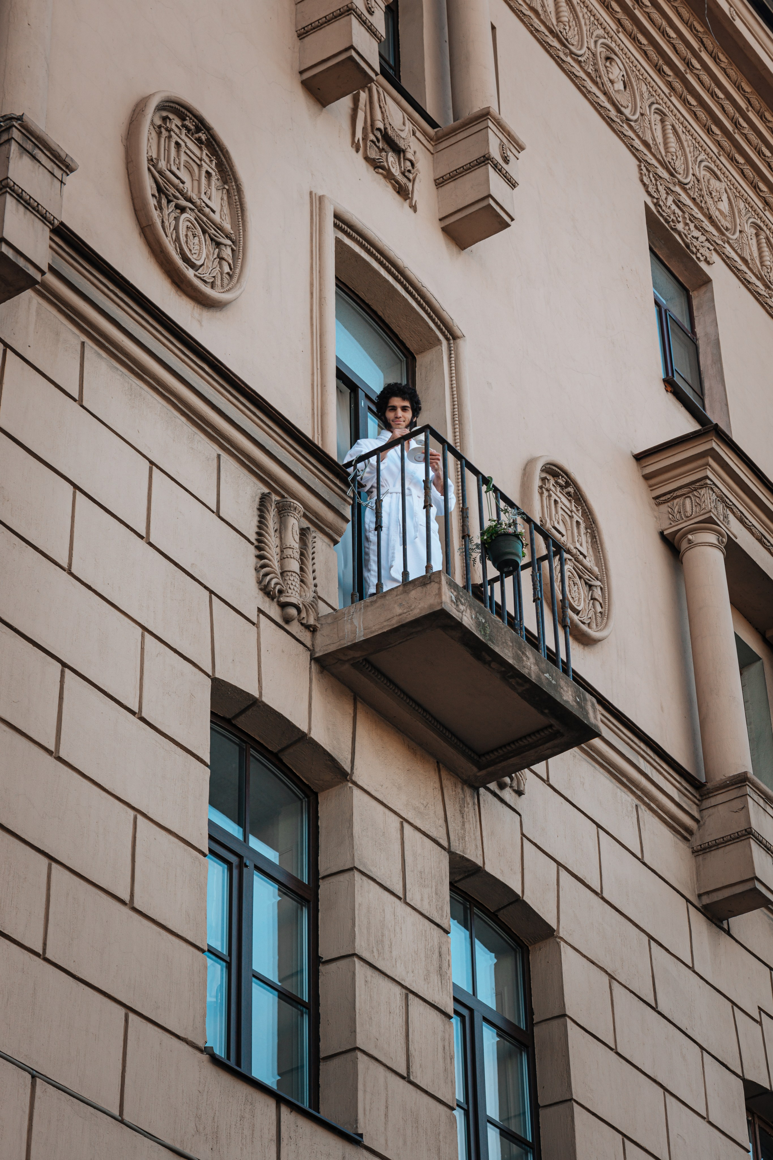 Пушкин в отеле «Оболенский». Съёмка ролика для конкурса. Портретный фотограф в Санкт-Петербурге Дмитриева Наталия