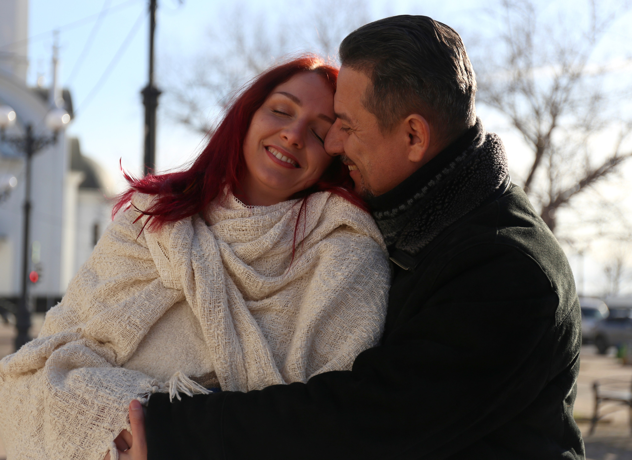 Оксана и Алексей. Семейный и детский фотограф Екатерина Черняева. Снимаю портреты, love story, фотопрогулки, работаю на улице, в кафе, студии, дома у клиента