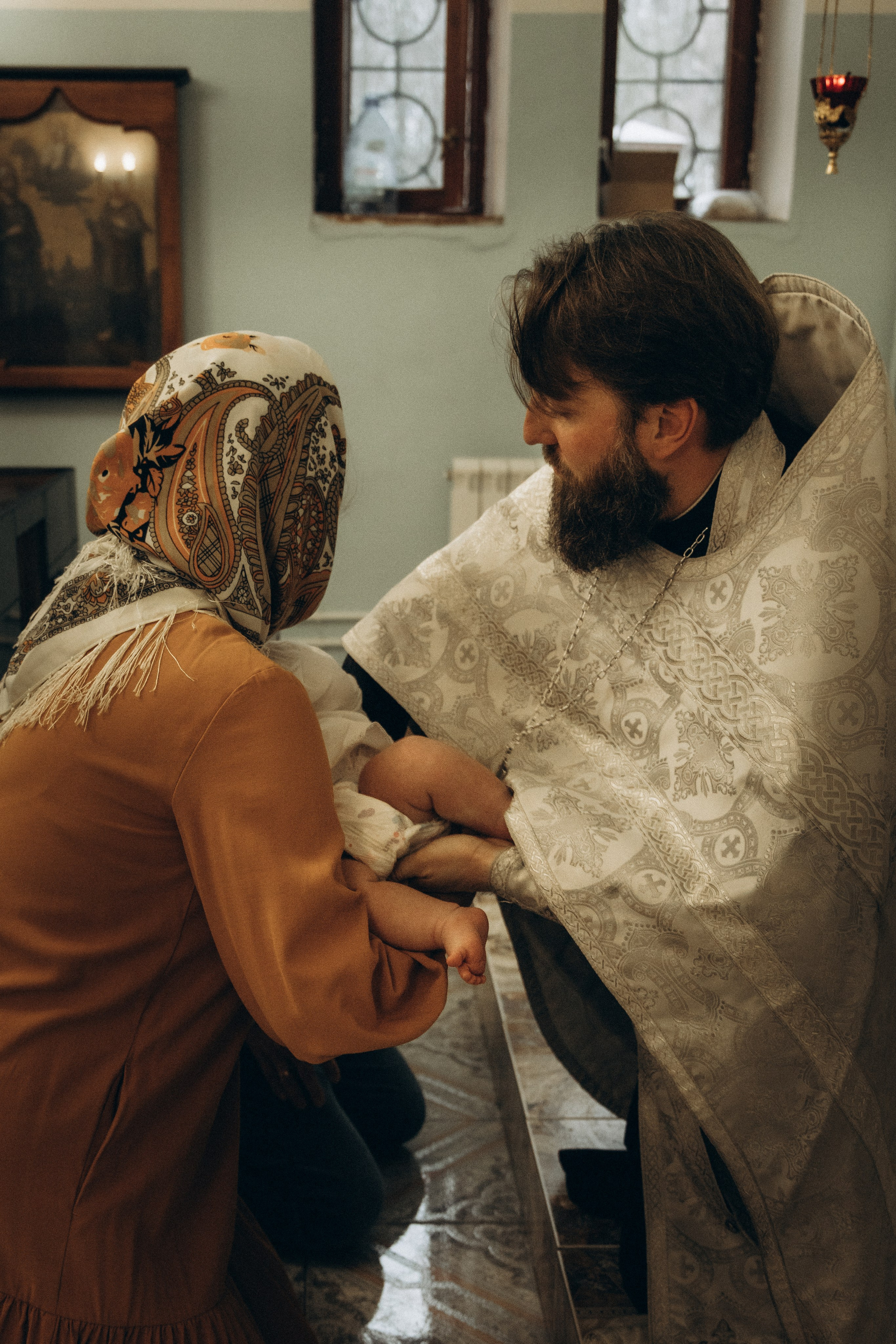 Таинство Крещения. Фотограф lifestylе в Москве Пшеничная Анастасия