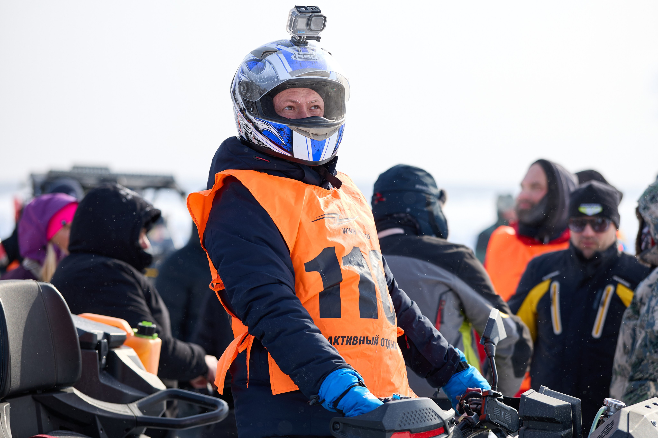 Топим Лёд — 2026. Соревнования на квадроциклах. Фотограф в Новосибирске Алена Скокова