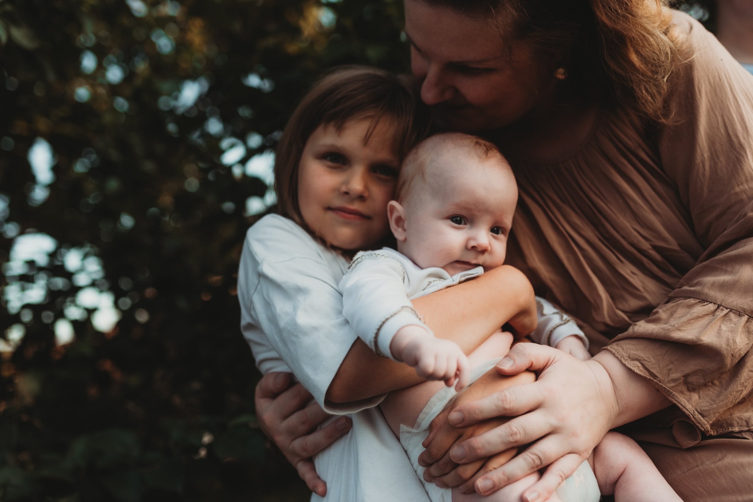 Счастливая пятерка с мамой Аней и папой Кириллом. Семейный и детский фотограф в Новосибирске и Краснообске — Анна Ким