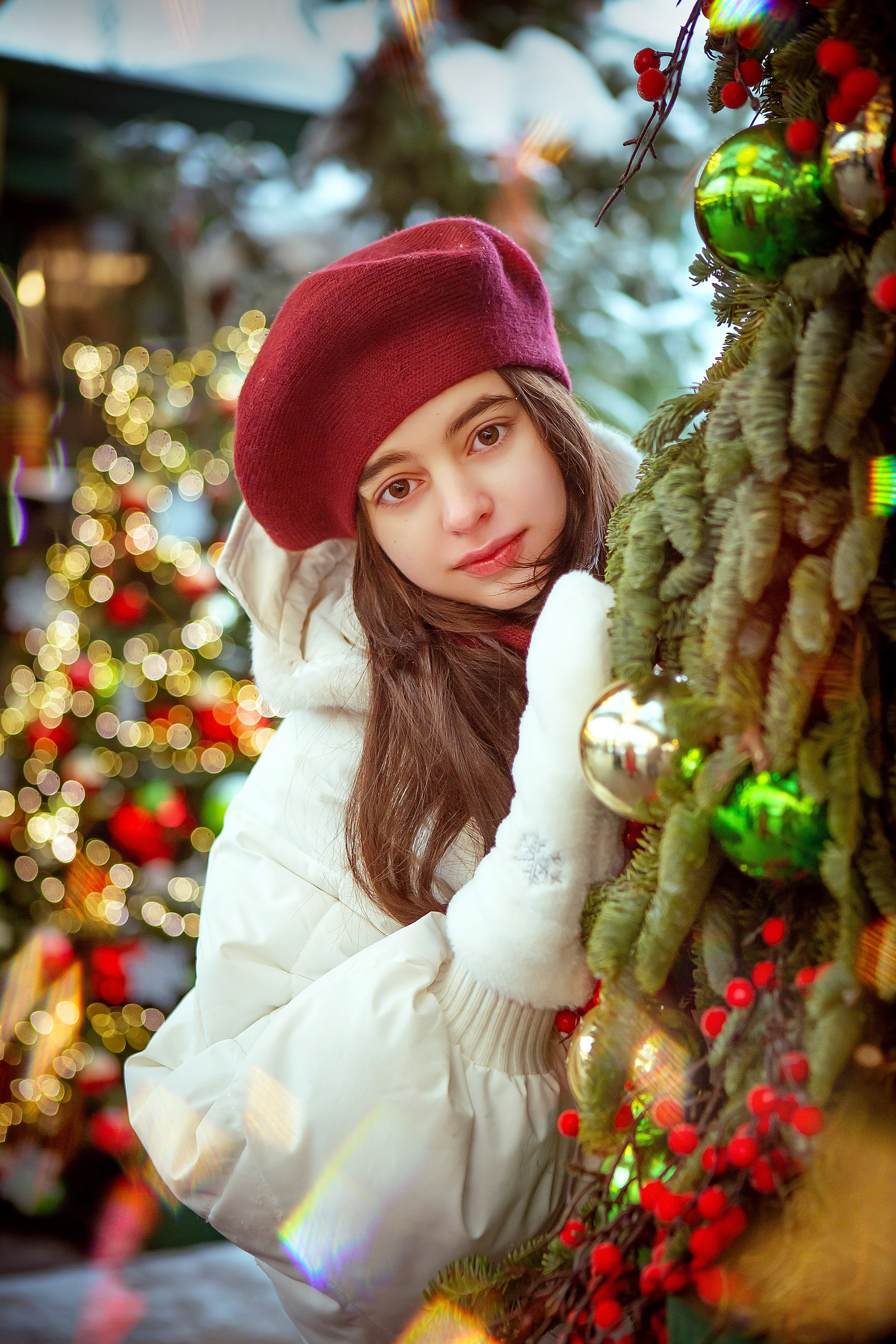 Новогодняя Москва. Мария. Фотограф Мария Кольцова