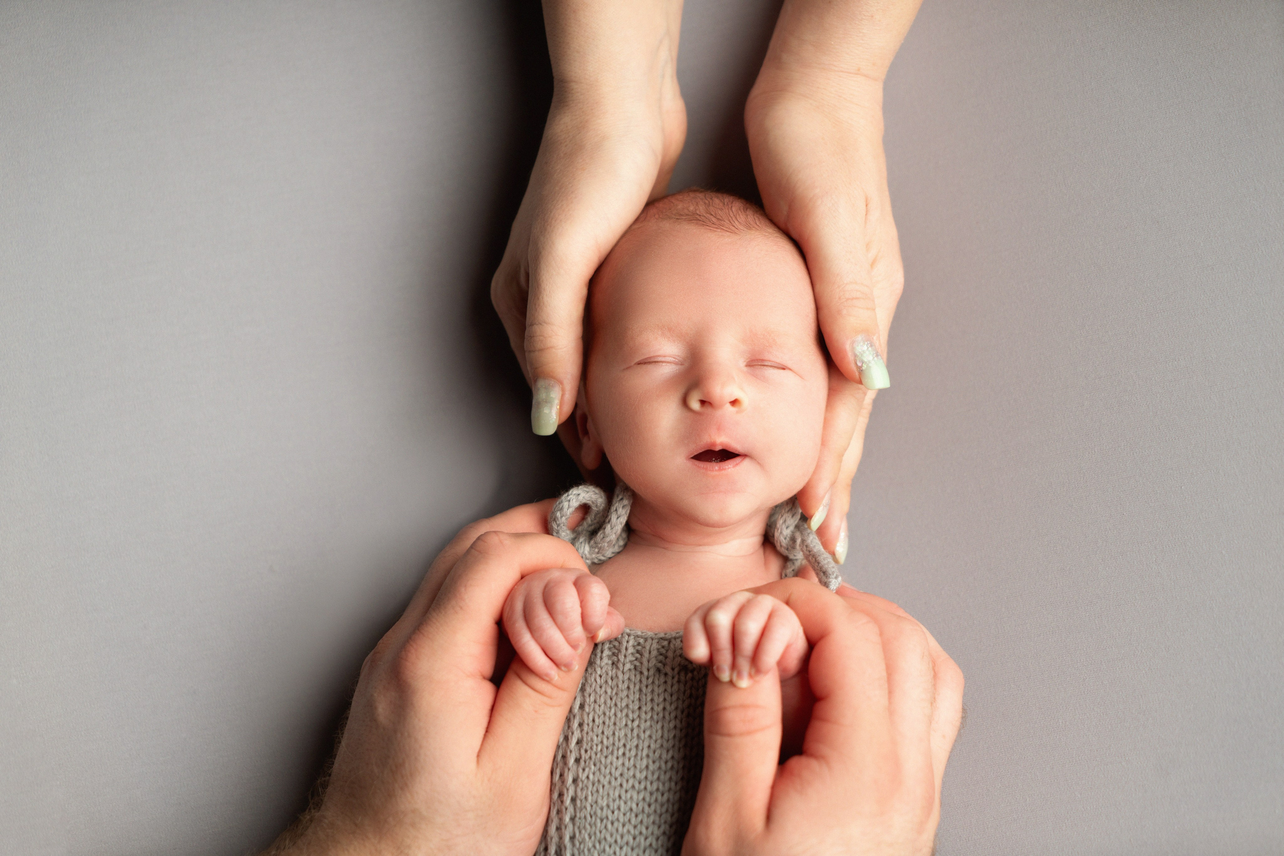 Newborn — мальчики. Фотосессия беременности в Барнауле