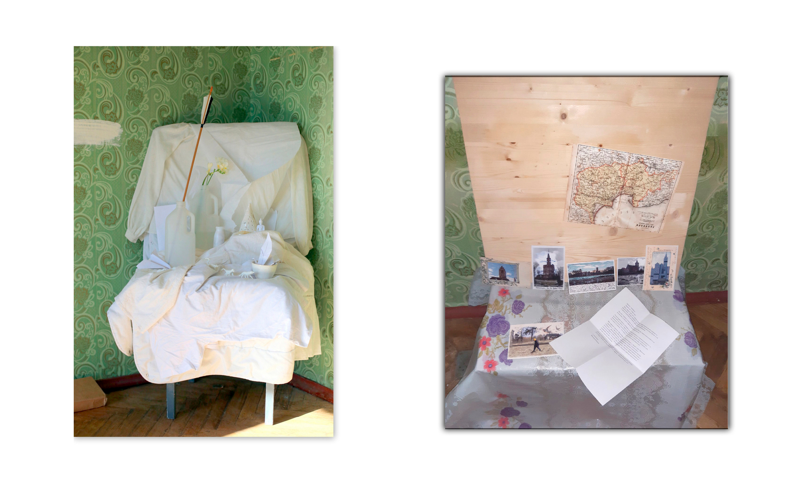 Там, где останется прошлое. Asya Bobritskaya is a multidisciplinary artist