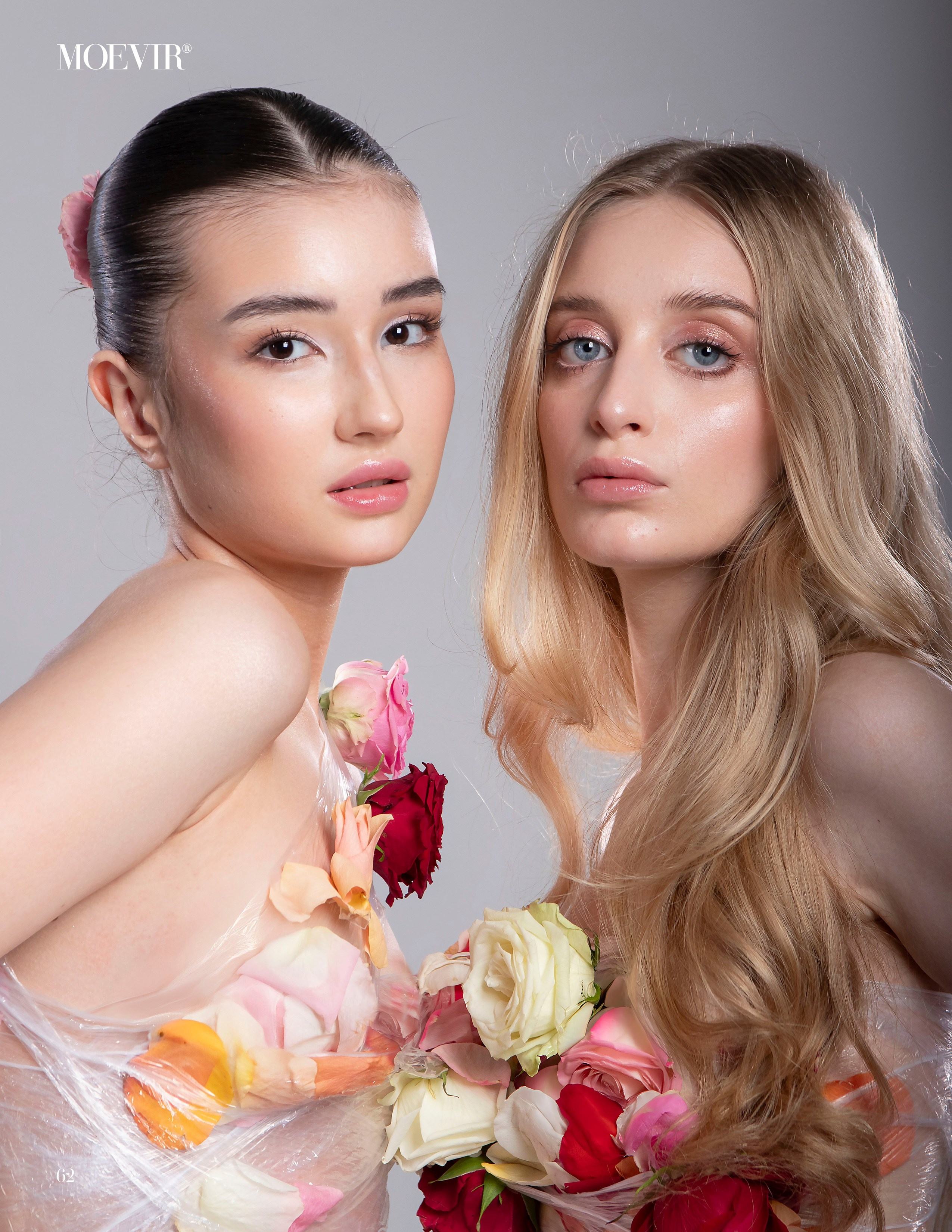 Нежные цветочные феи, публикация в MOEVIR magazine. Портретный фотограф в Санкт-Петербурге Савельева Ольга