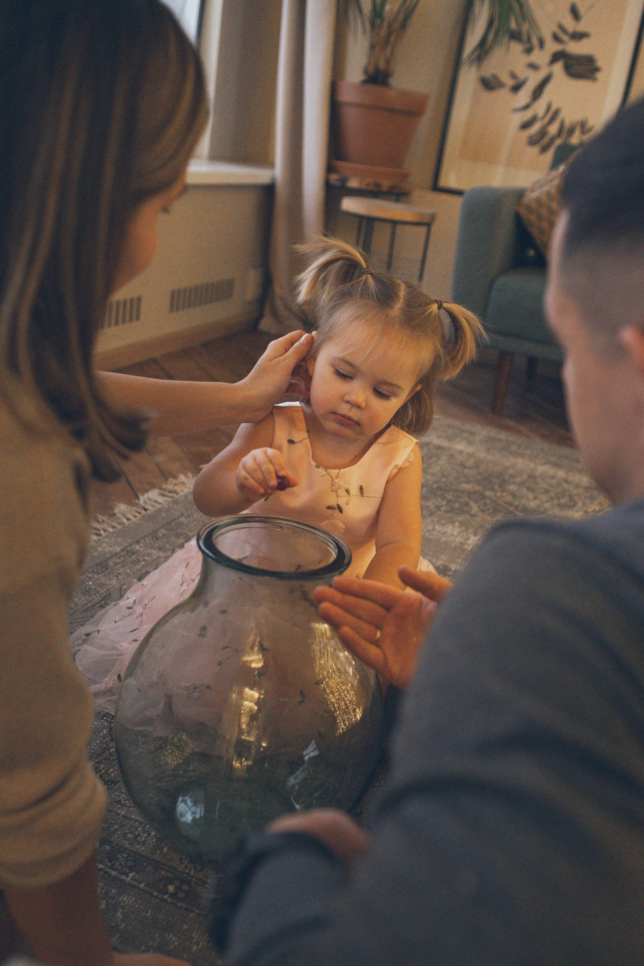 Мариночка с родителями. Семейный фотограф в Санкт-Петербурге Дарья Косянчук