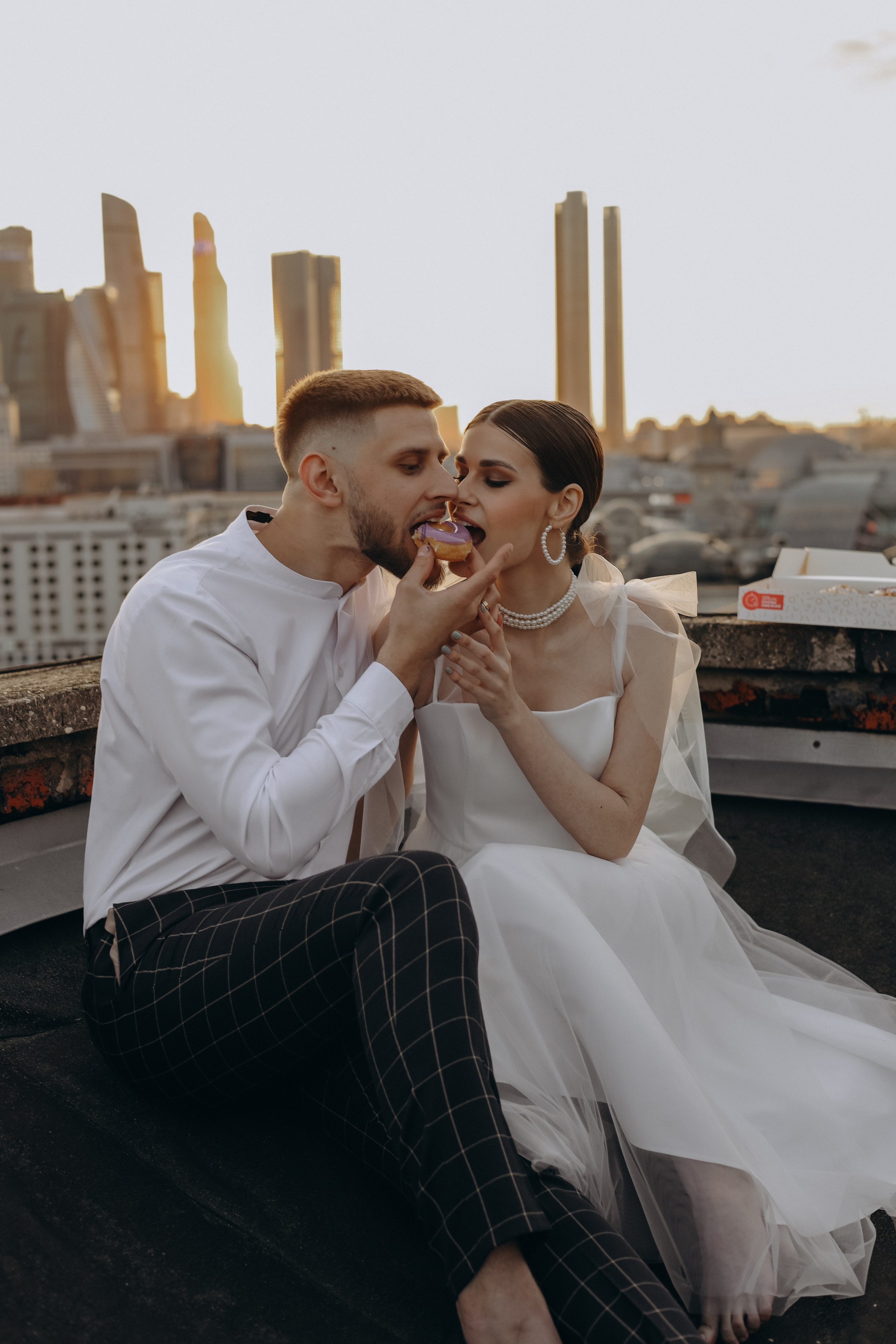 А&Д. Вечер на крыше. Диана Чечель. Свадебный и семейный фотограф в Москве