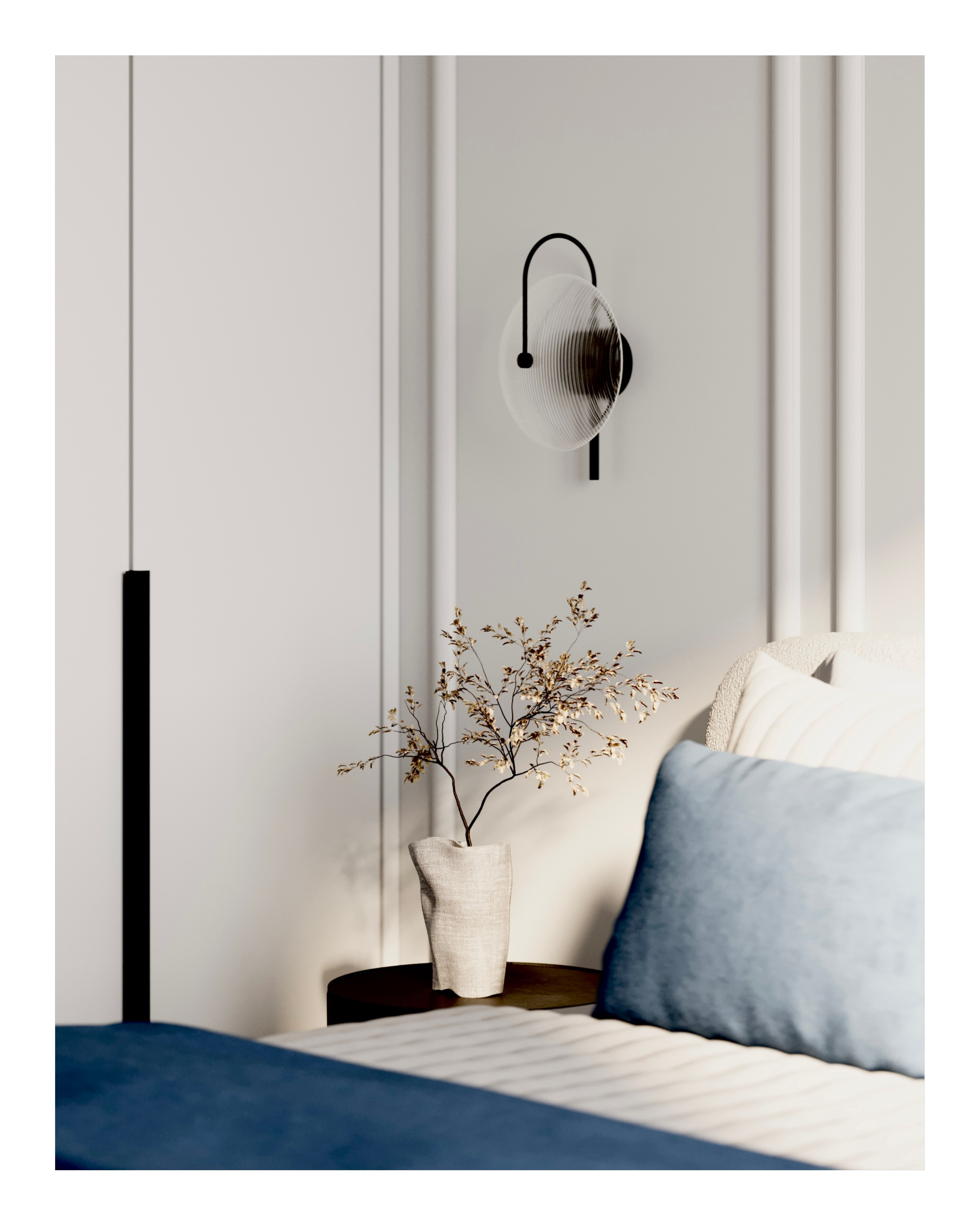 Light minimalistic interior 2. Cg artist Shchapov Dmitry