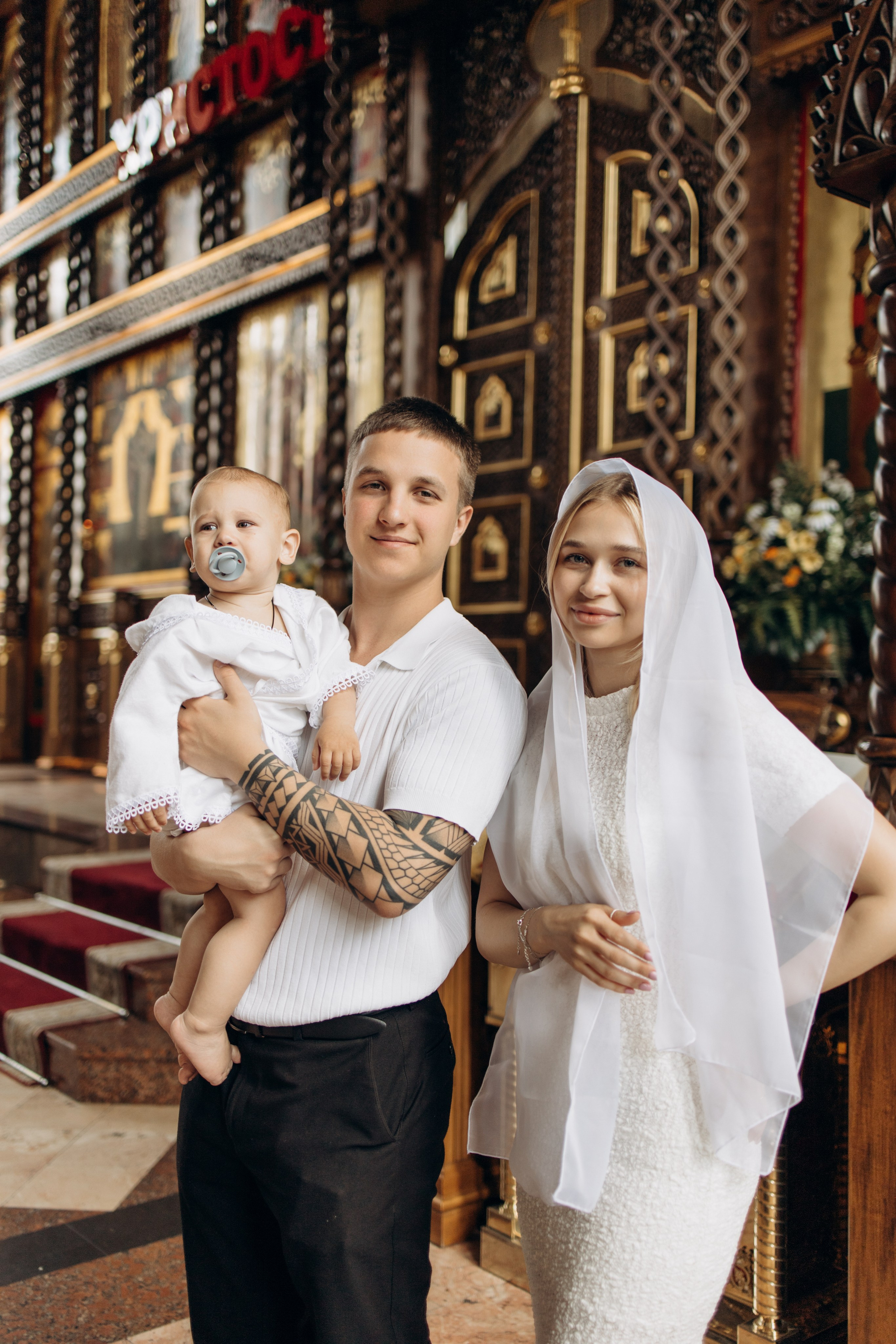 Крещение Радмира. Самый теплый фотограф в Краснодаре Рябоконь Ксения