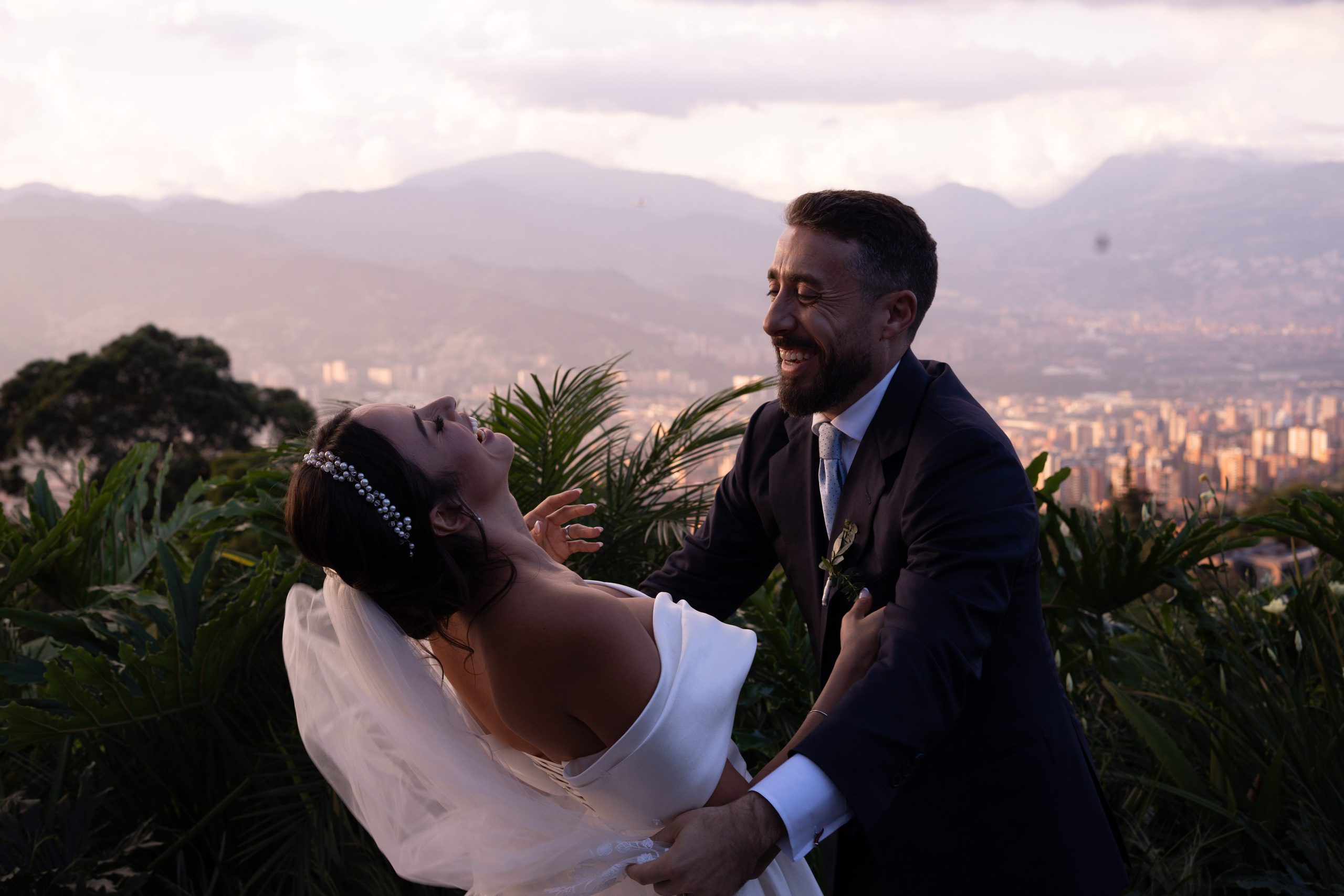 Natalia and Germano. Wedding Photographer in Barcelona and Medellin