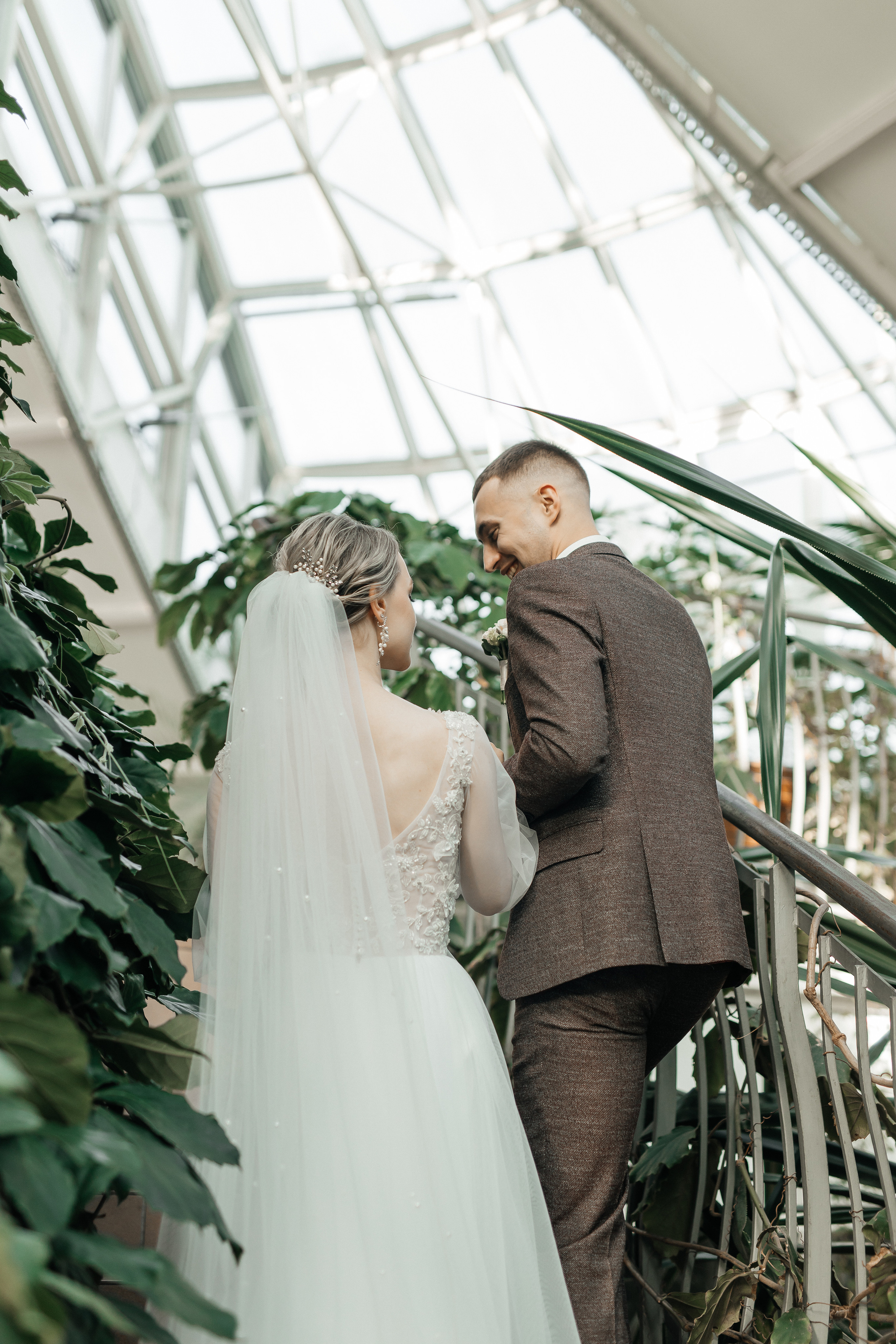 Зимняя сказка в оранжерее. Polovinka.Photo — Свадебный и семейный фотограф Минск