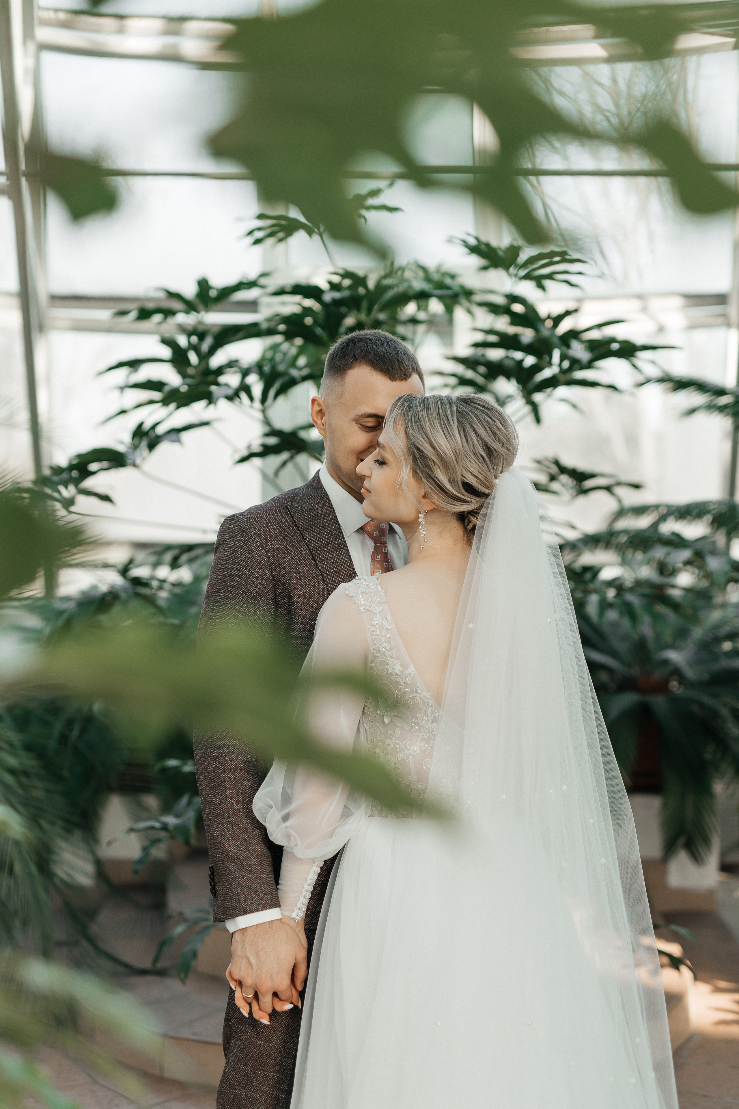 Зимняя сказка в оранжерее. Polovinka.Photo — Свадебный и семейный фотограф Минск