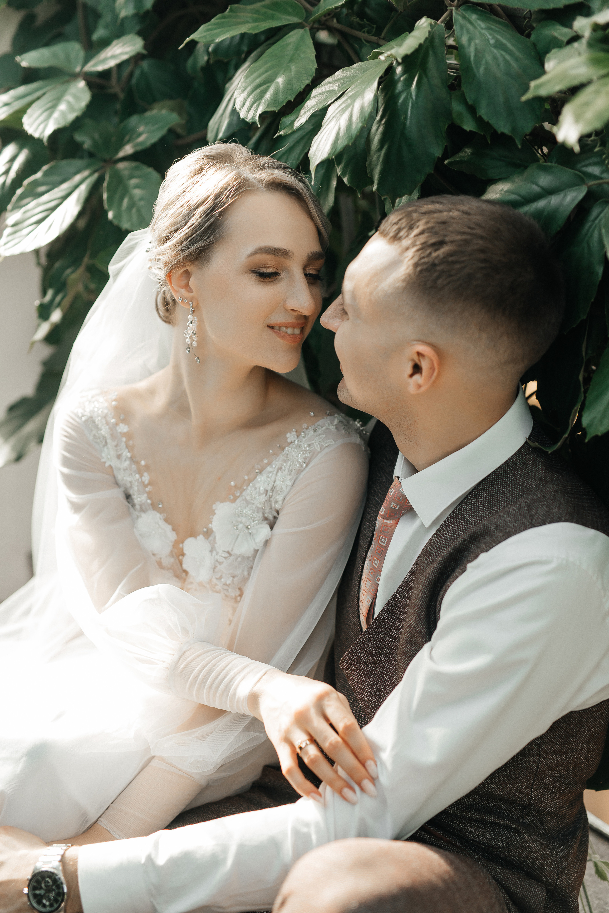 Зимняя сказка в оранжерее. Polovinka.Photo — Свадебный и семейный фотограф Минск