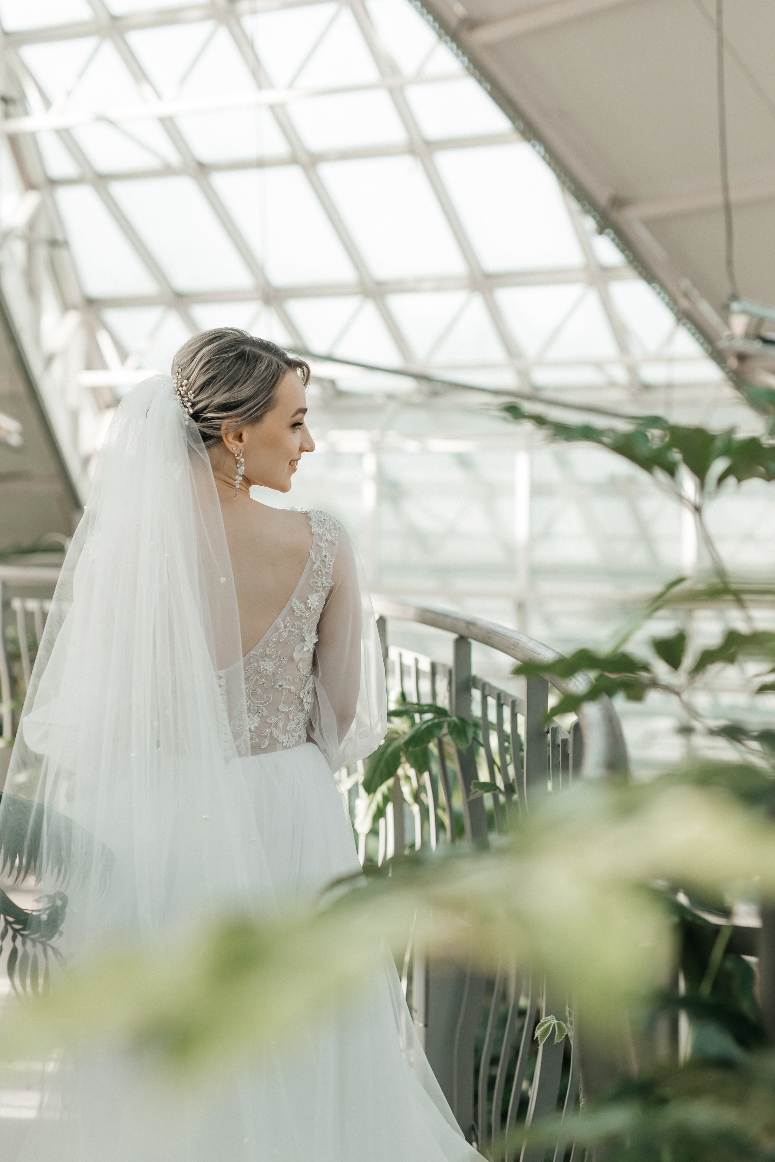 Зимняя сказка в оранжерее. Polovinka.Photo — Свадебный и семейный фотограф Минск