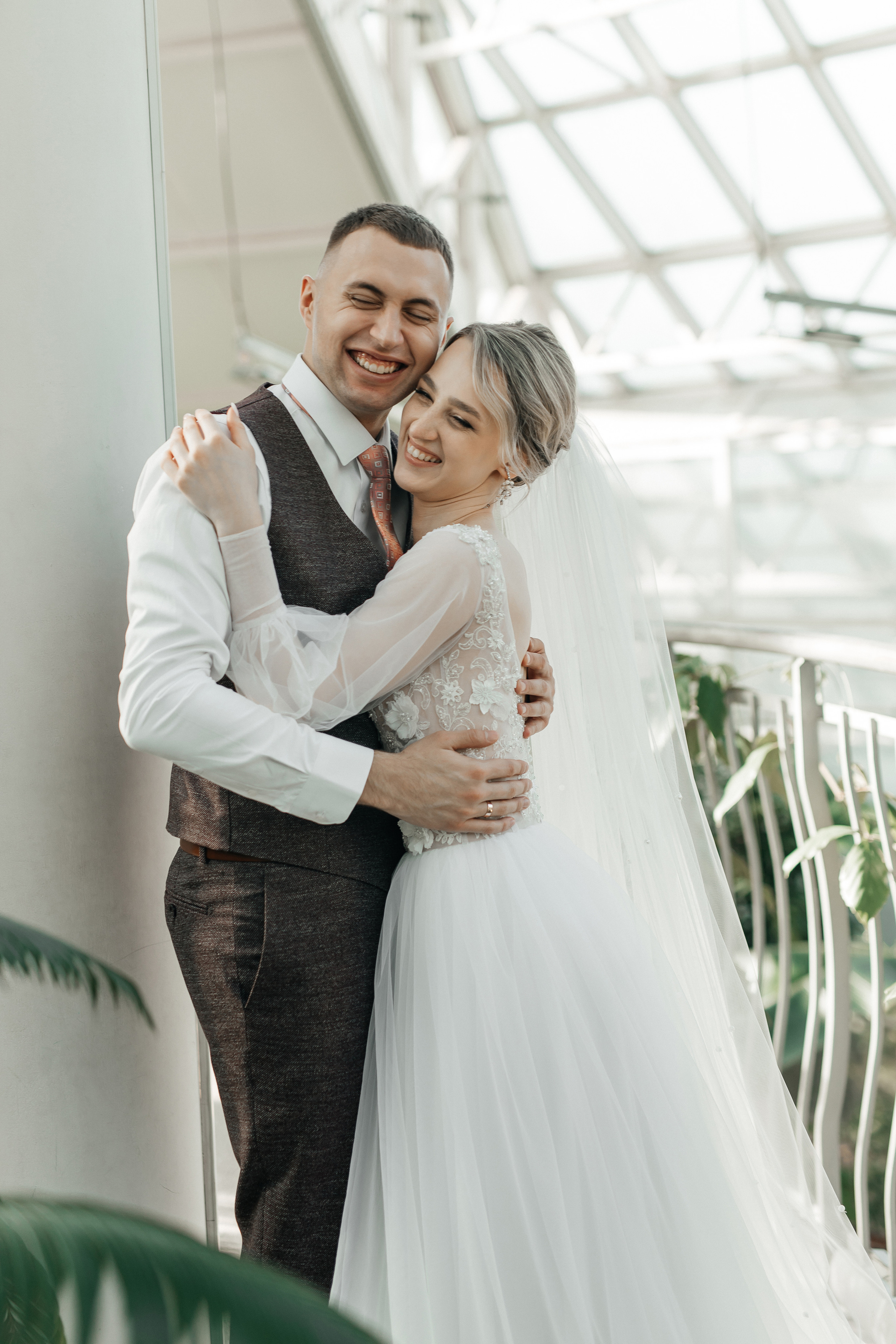 Зимняя сказка в оранжерее. Polovinka.Photo — Свадебный и семейный фотограф Минск