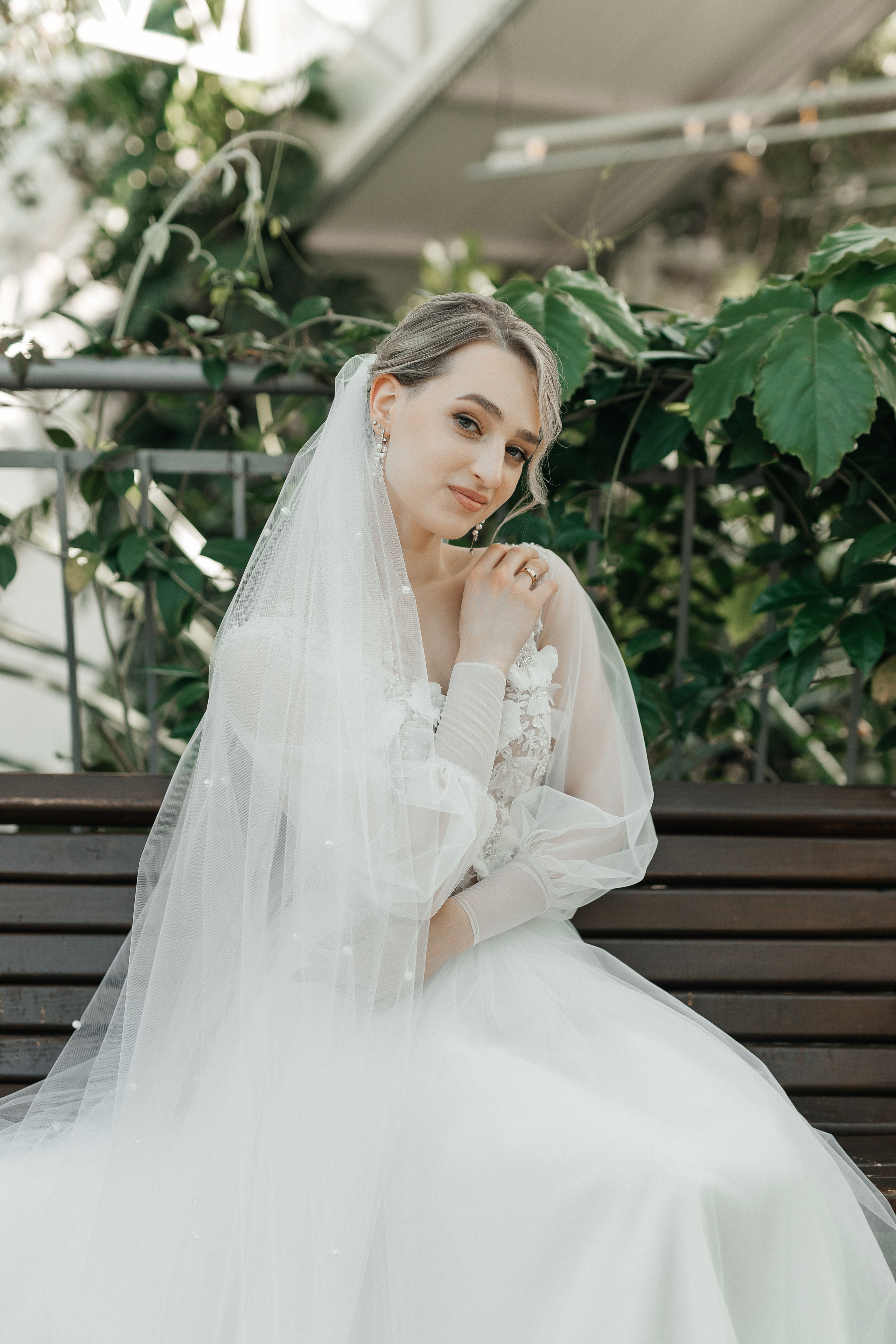 Зимняя сказка в оранжерее. Polovinka.Photo — Свадебный и семейный фотограф Минск