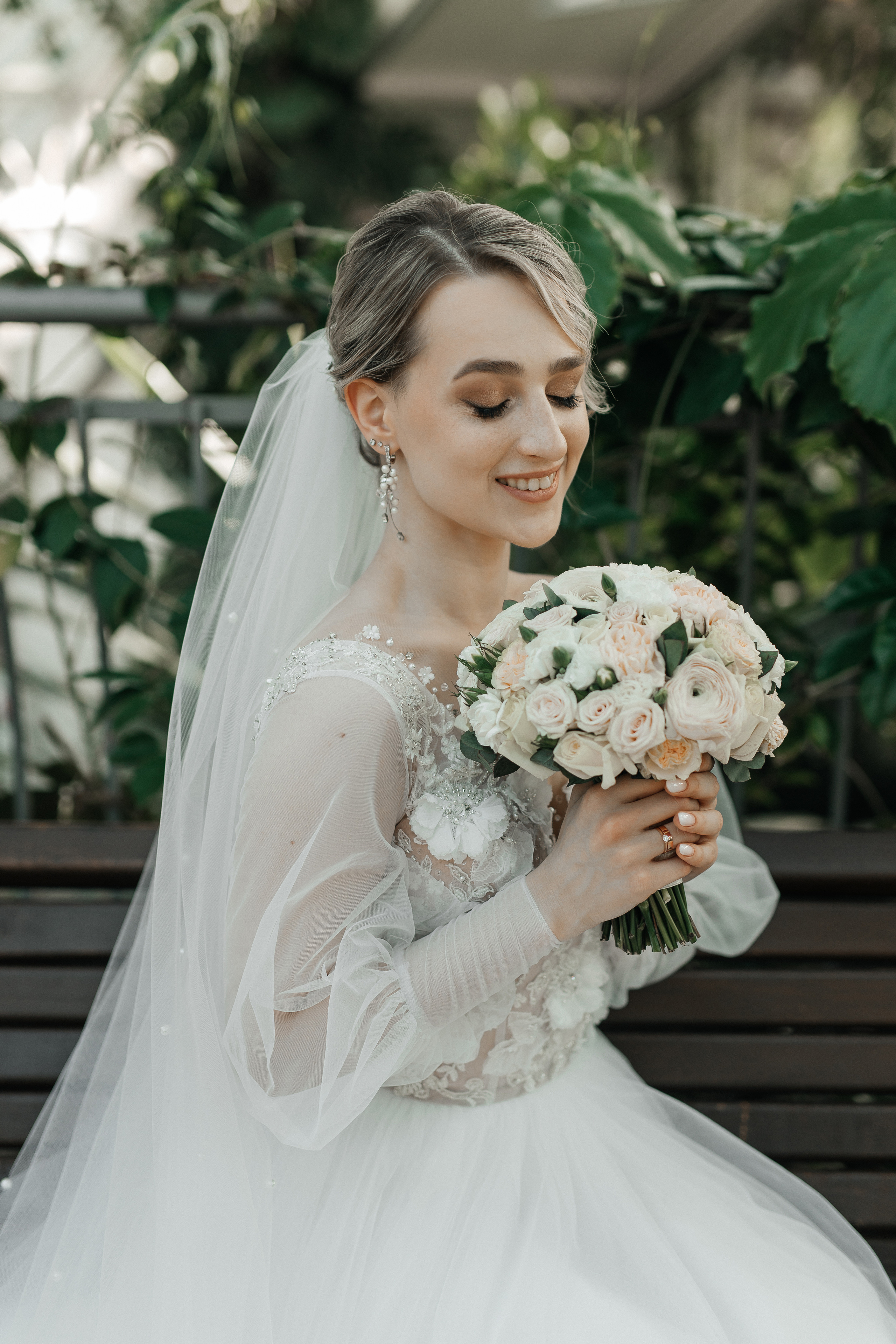 Зимняя сказка в оранжерее. Polovinka.Photo — Свадебный и семейный фотограф Минск