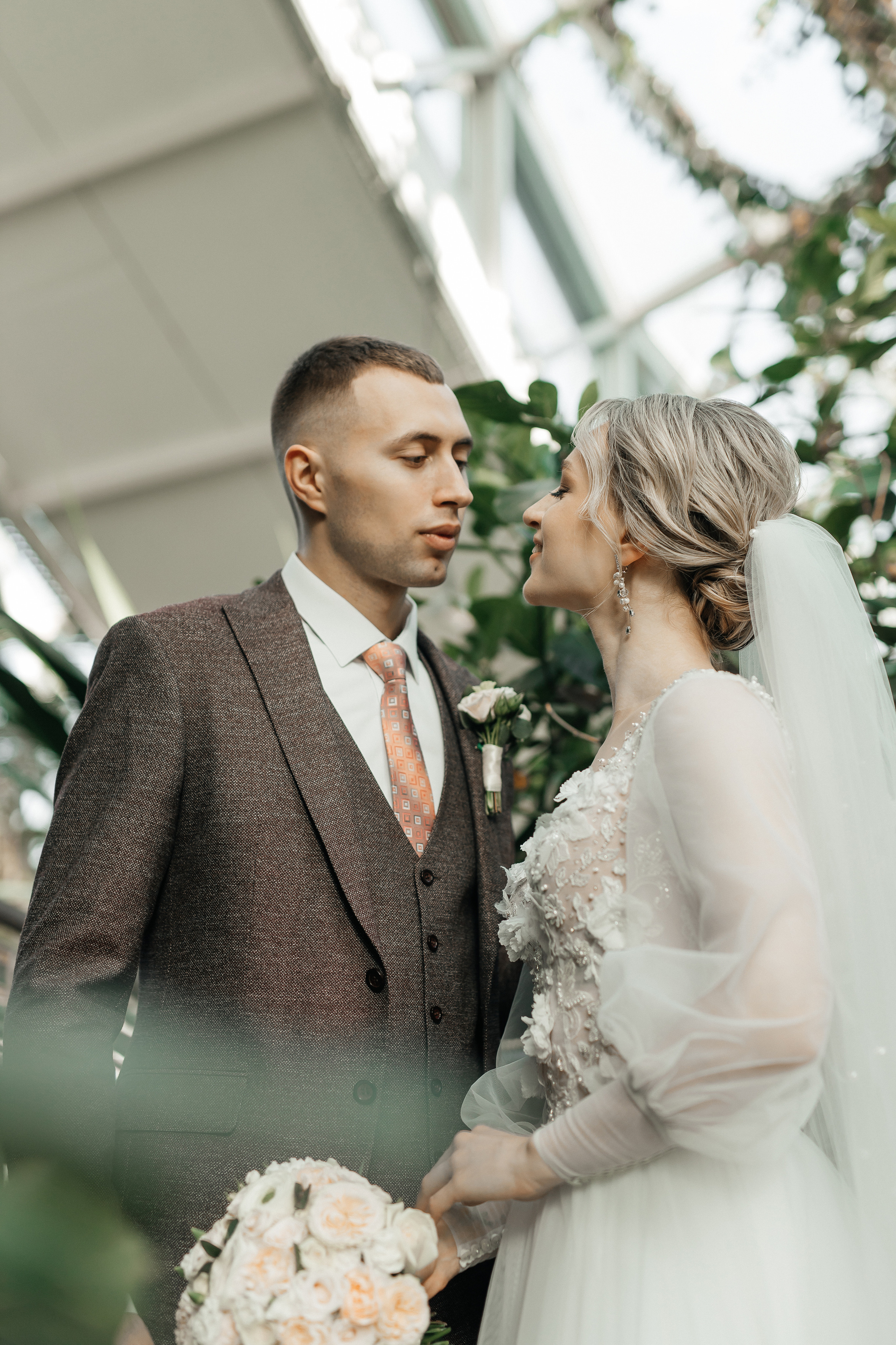 Зимняя сказка в оранжерее. Polovinka.Photo — Свадебный и семейный фотограф Минск