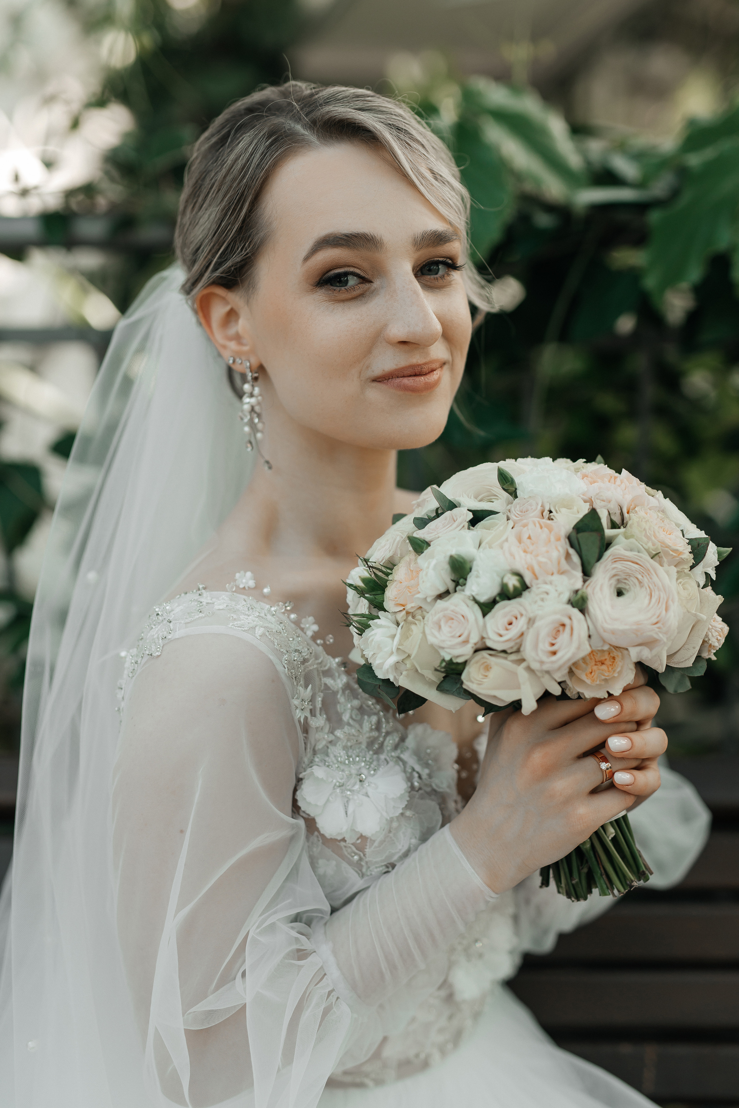 Зимняя сказка в оранжерее. Polovinka.Photo — Свадебный и семейный фотограф Минск