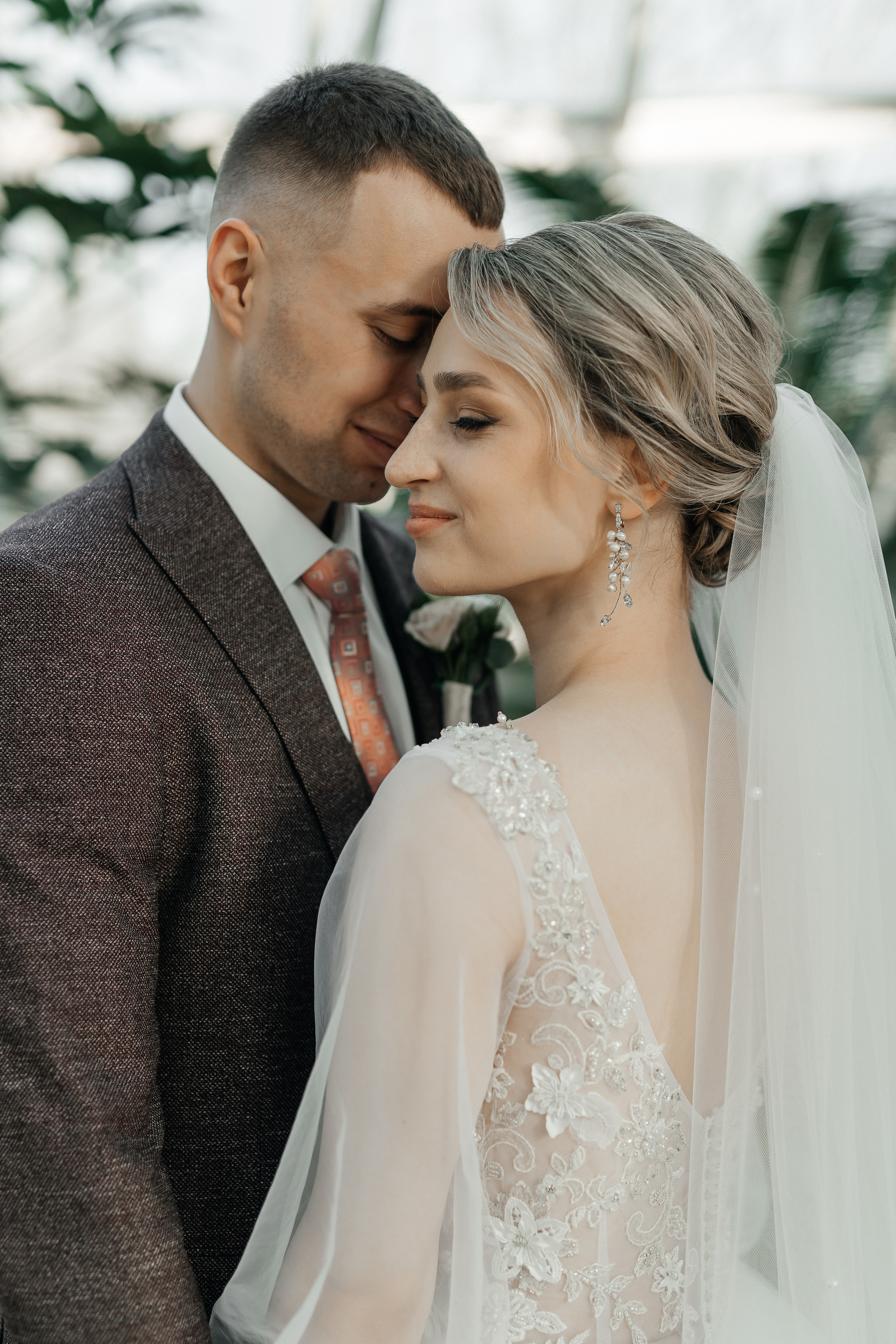 Зимняя сказка в оранжерее. Polovinka.Photo — Свадебный и семейный фотограф Минск