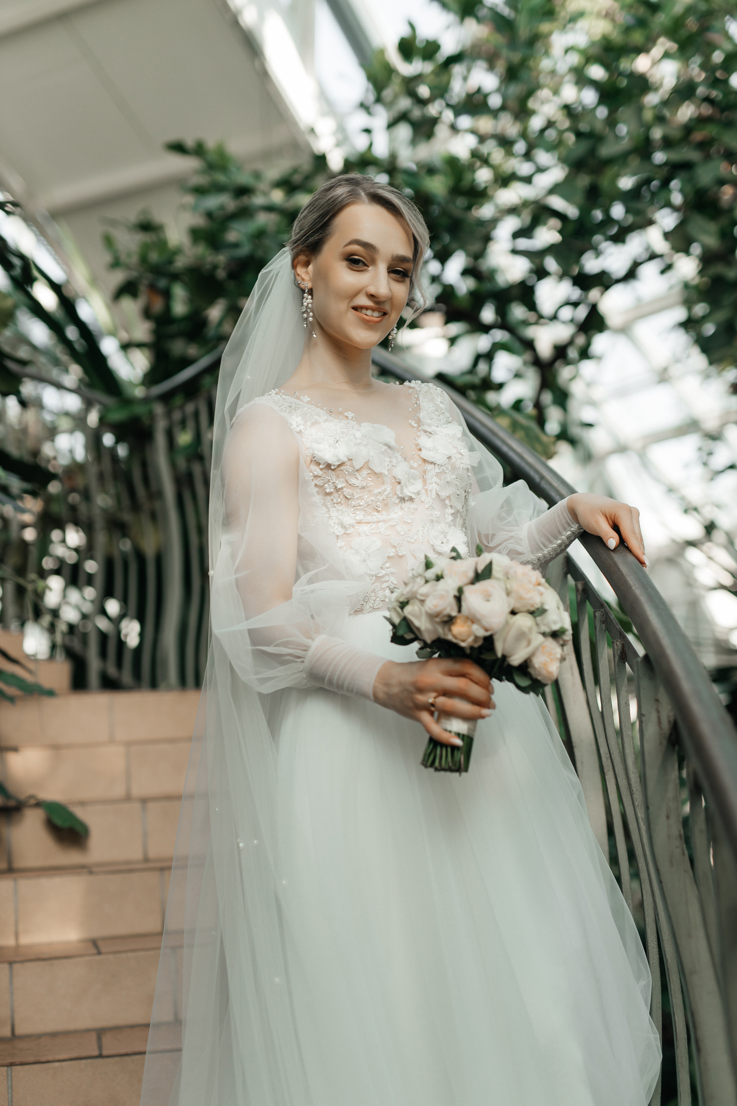 Зимняя сказка в оранжерее. Polovinka.Photo — Свадебный и семейный фотограф Минск