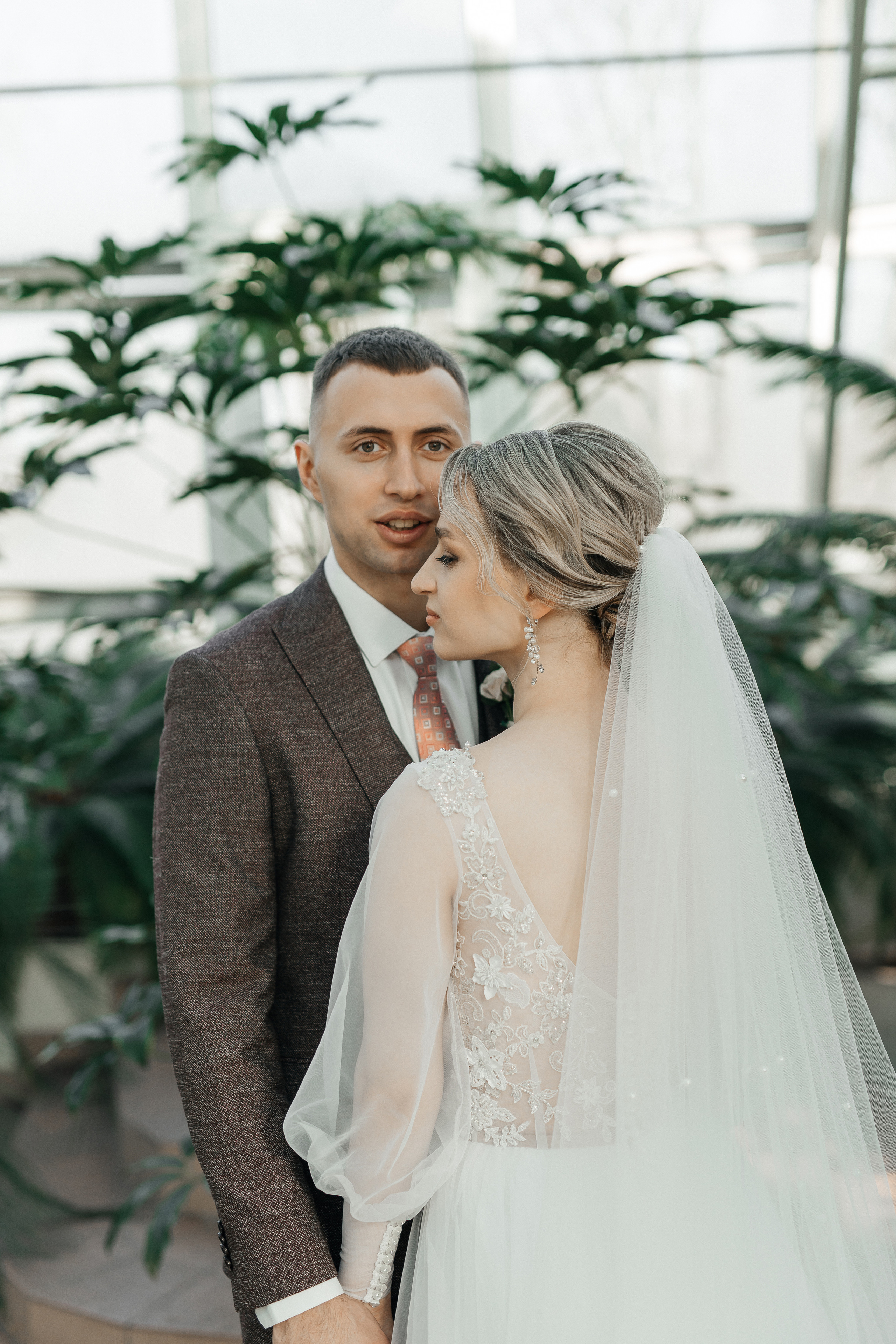 Зимняя сказка в оранжерее. Polovinka.Photo — Свадебный и семейный фотограф Минск