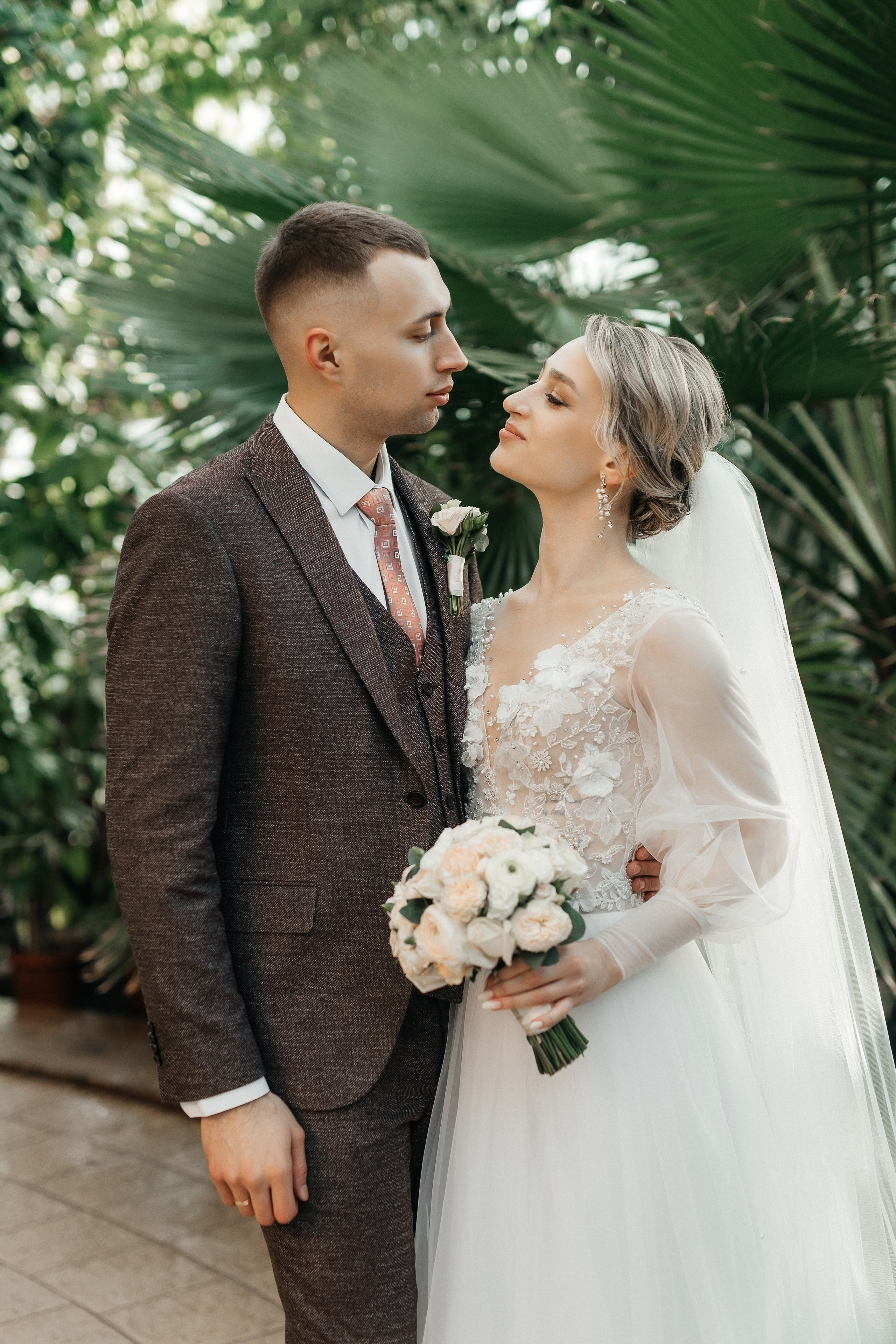 Зимняя сказка в оранжерее. Polovinka.Photo — Свадебный и семейный фотограф Минск