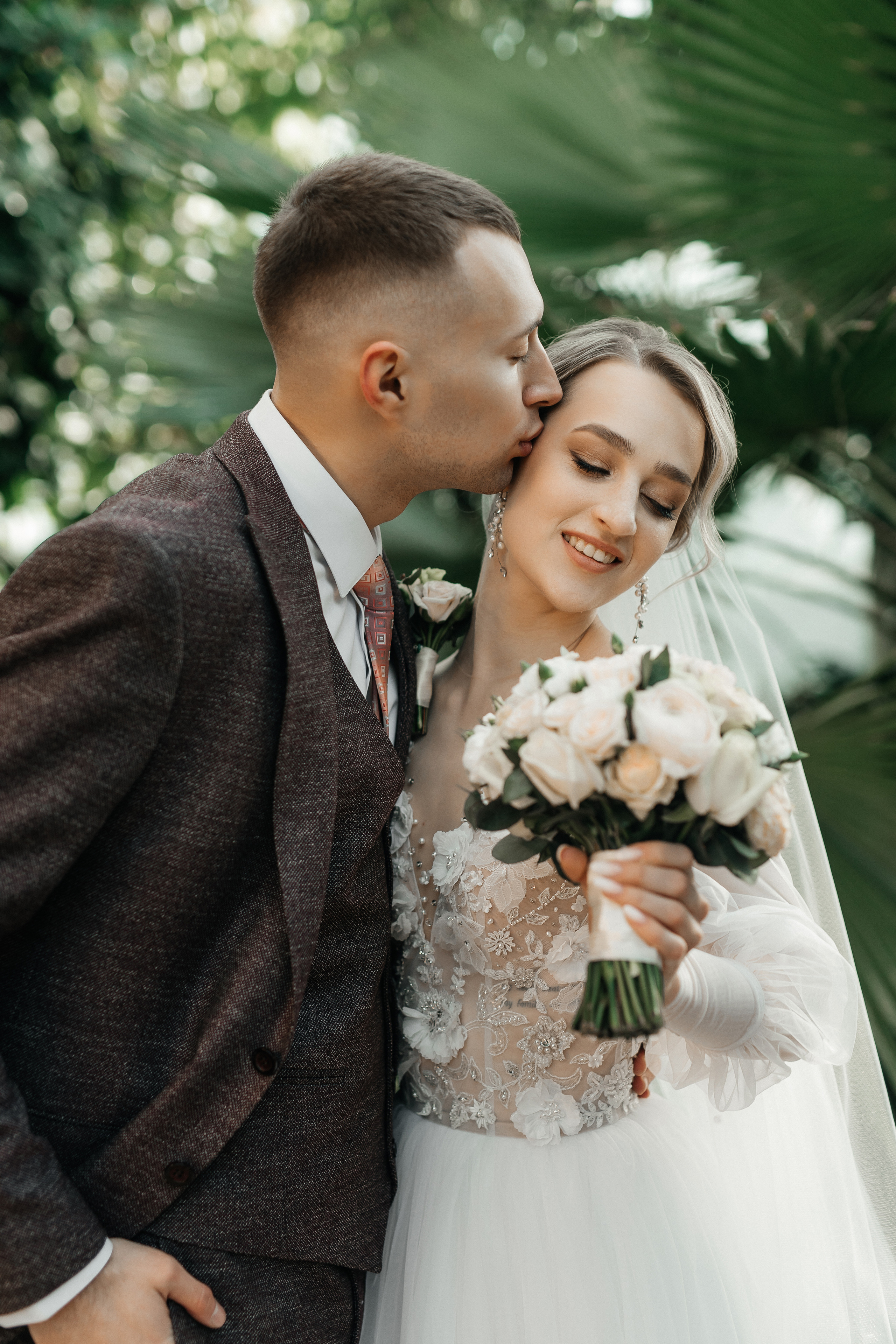 Зимняя сказка в оранжерее. Polovinka.Photo — Свадебный и семейный фотограф Минск