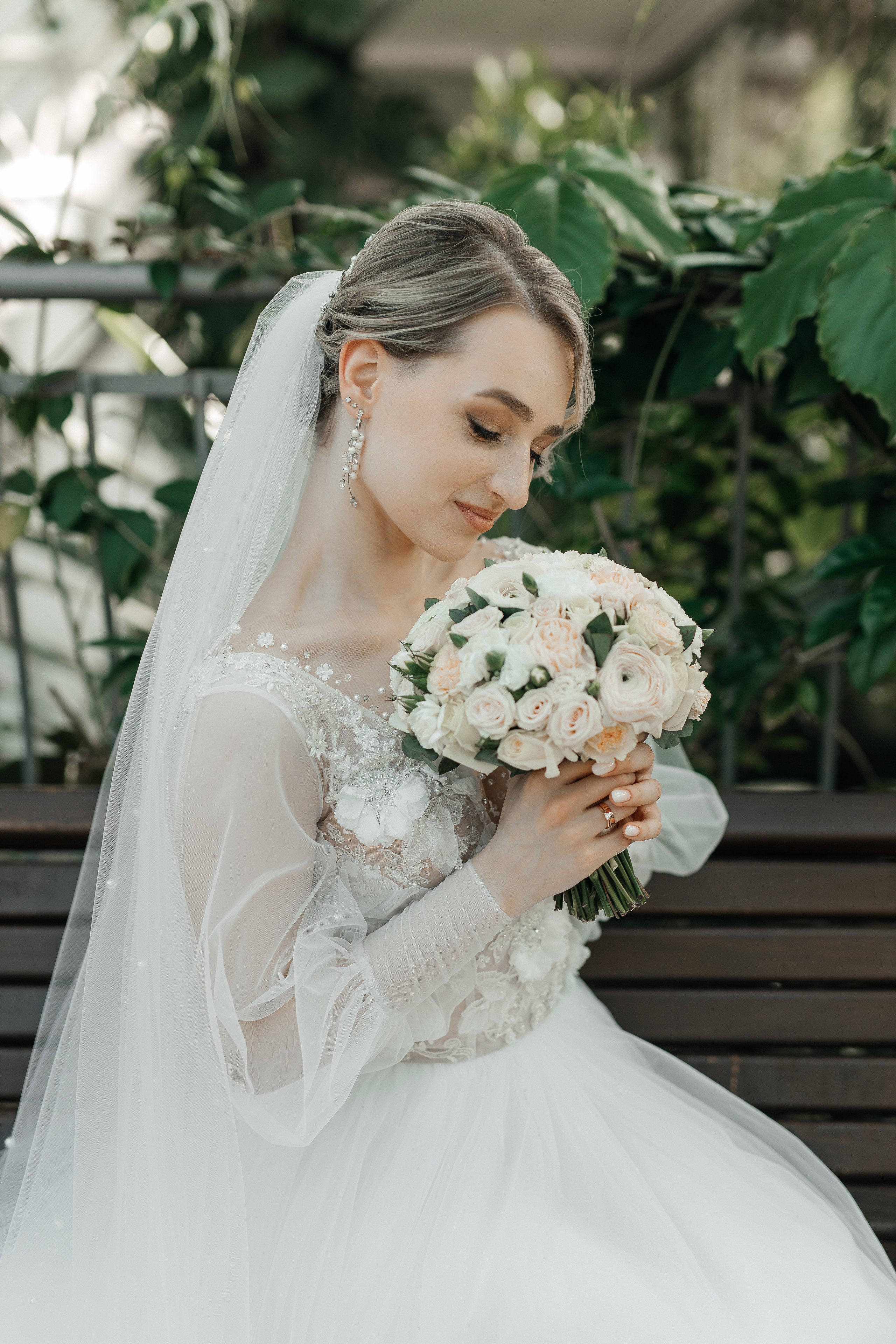 Зимняя сказка в оранжерее. Polovinka.Photo — Свадебный и семейный фотограф Минск