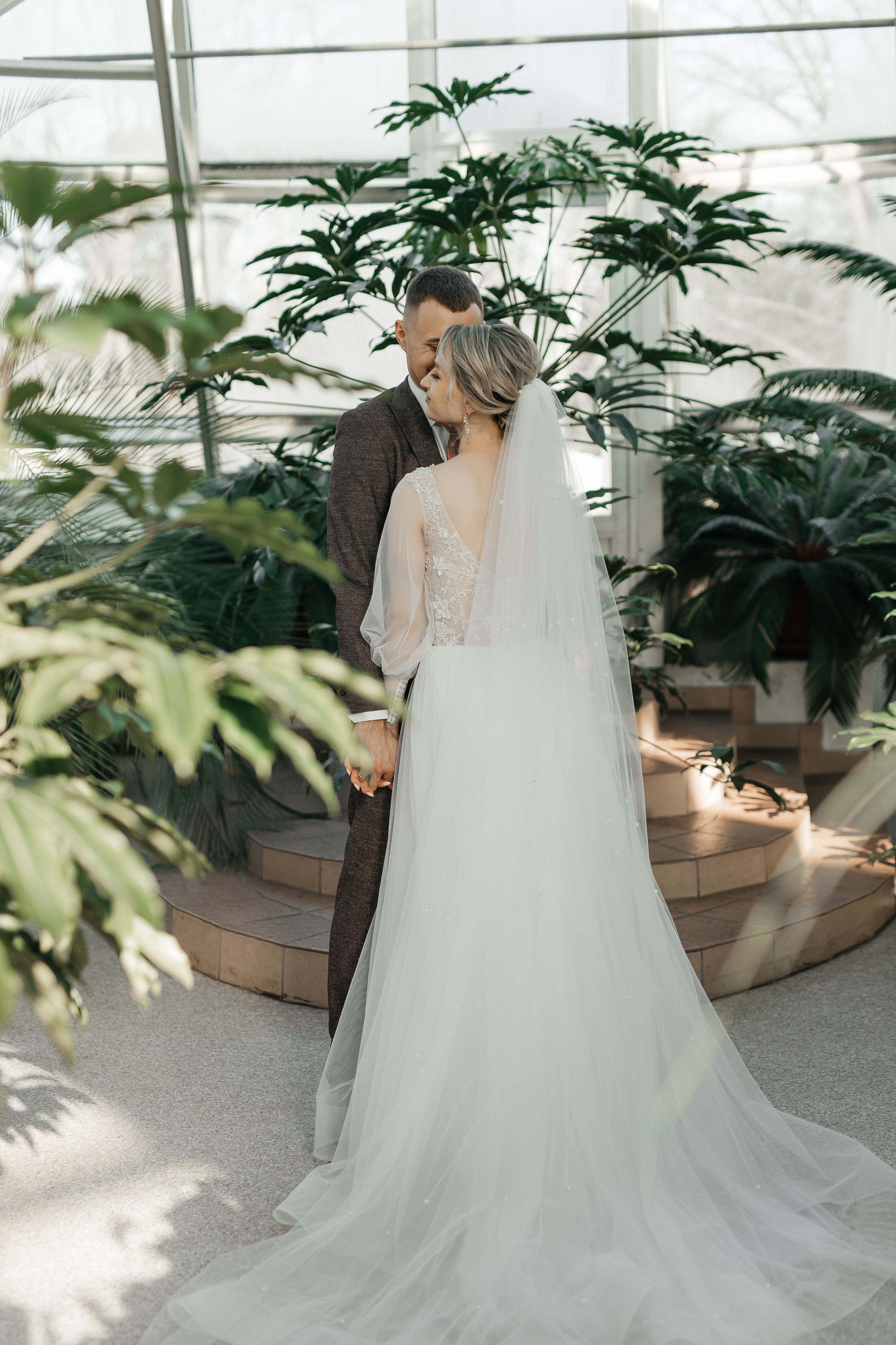 Зимняя сказка в оранжерее. Polovinka.Photo — Свадебный и семейный фотограф Минск