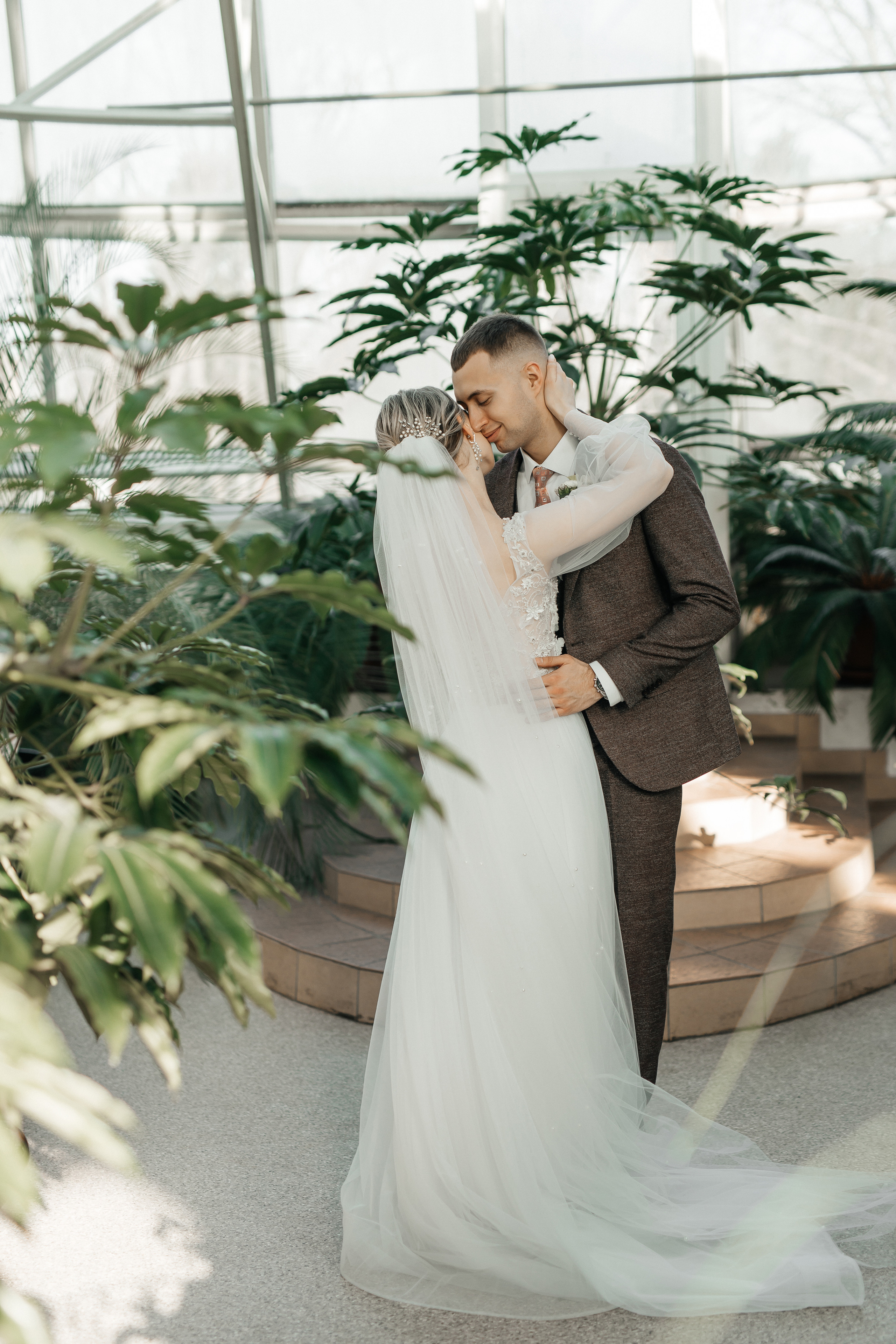 Зимняя сказка в оранжерее. Polovinka.Photo — Свадебный и семейный фотограф Минск