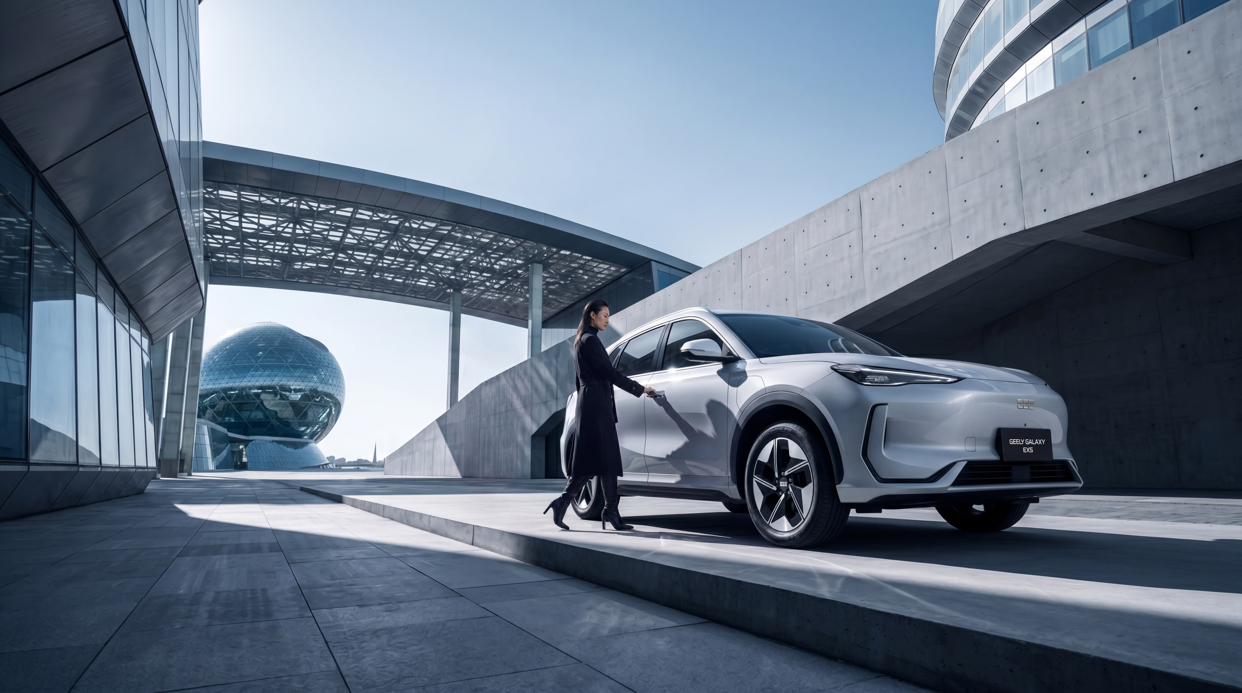 Geely Galaxy EX5. Чен Станислав | Автомобильный фотограф | Алматы, Казахстан