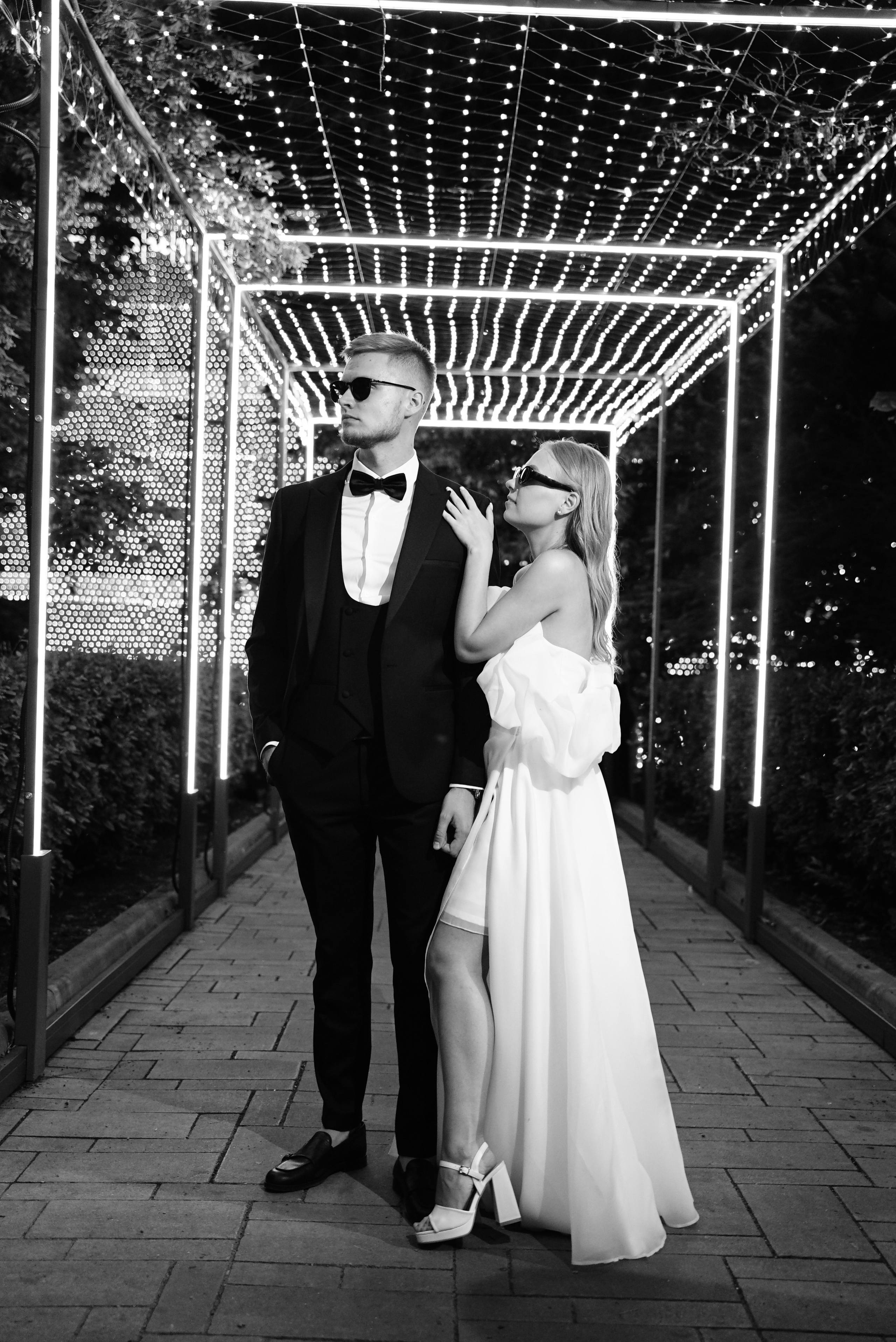 Никита и Галина чб. Свадебный фотограф в Самаре Анна Ковалева