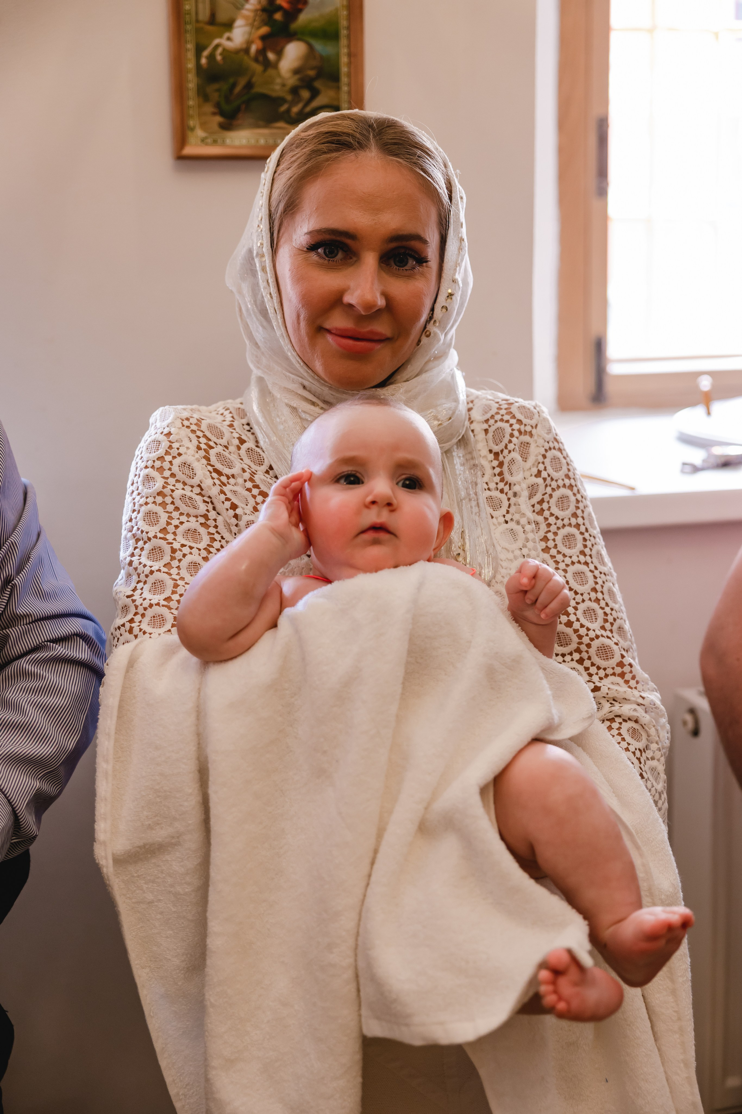 Таинство Крещения. Сайт с красивыми фотографиями и людьми