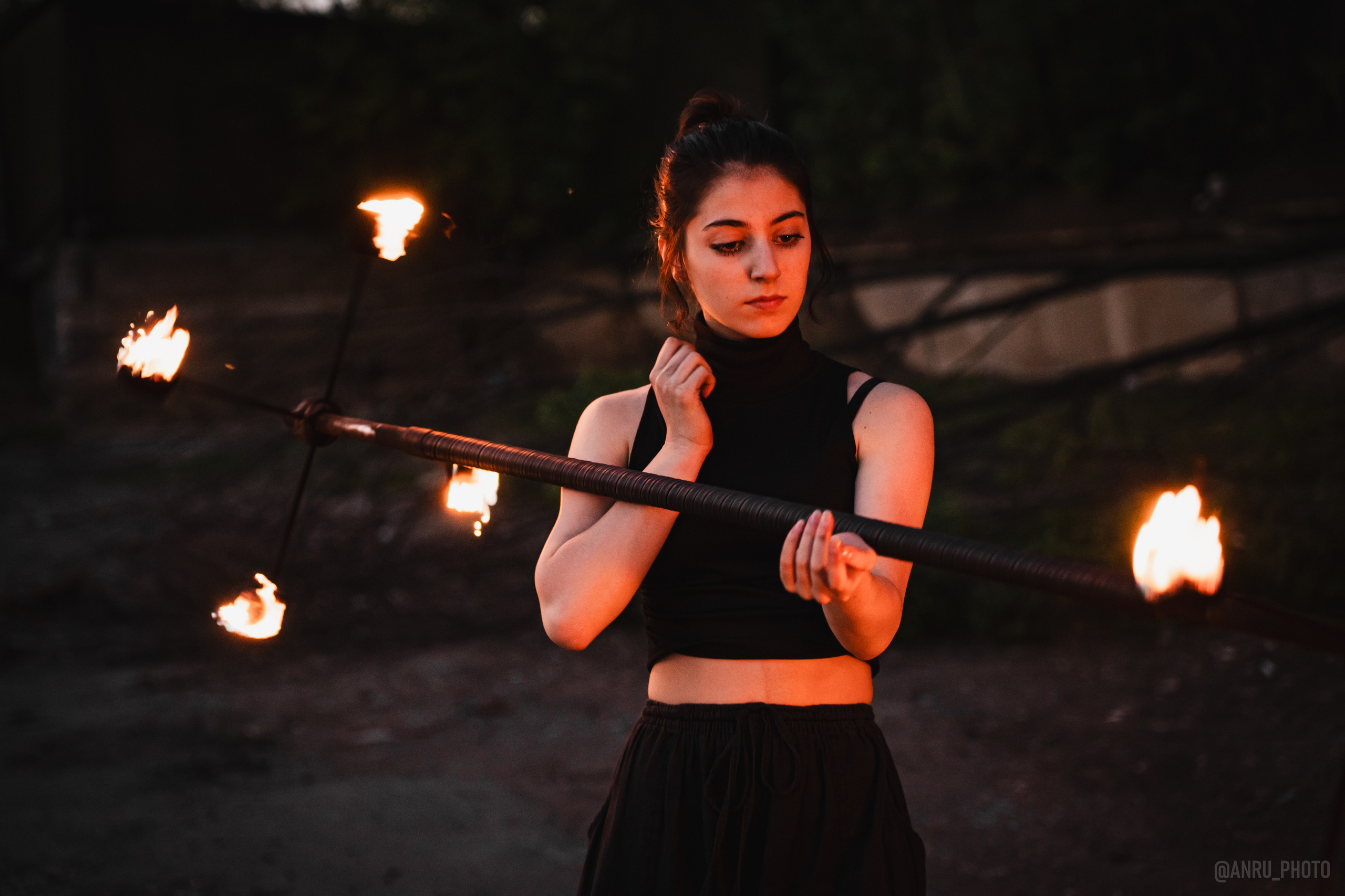 Огненная тренировка. Репортажный фотограф Анастасия Рубцова