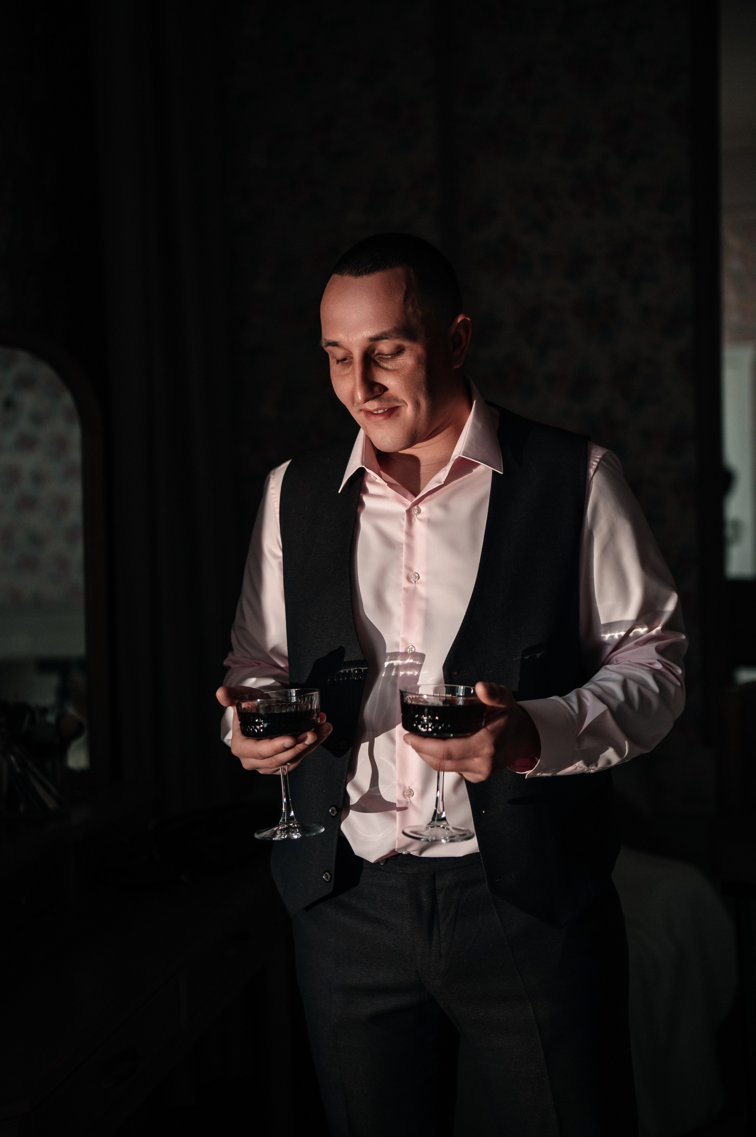 Дмитрий и Алина. Сборы. Фотограф Екатерина Бочарникова