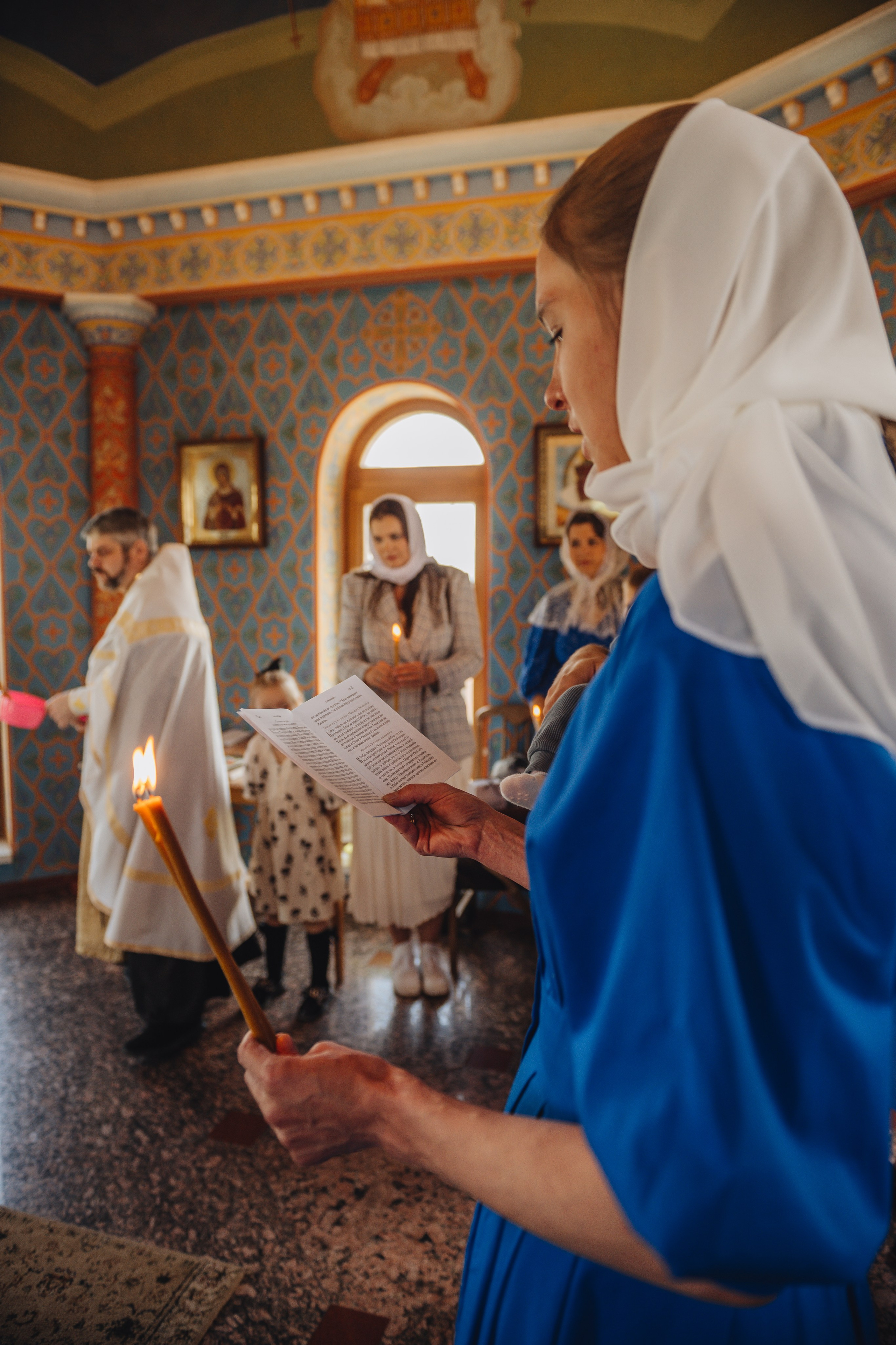 Таинство Крещения Мирона. Семейный, детский и свадебный фотограф в Черкесске Виктория Голубенко