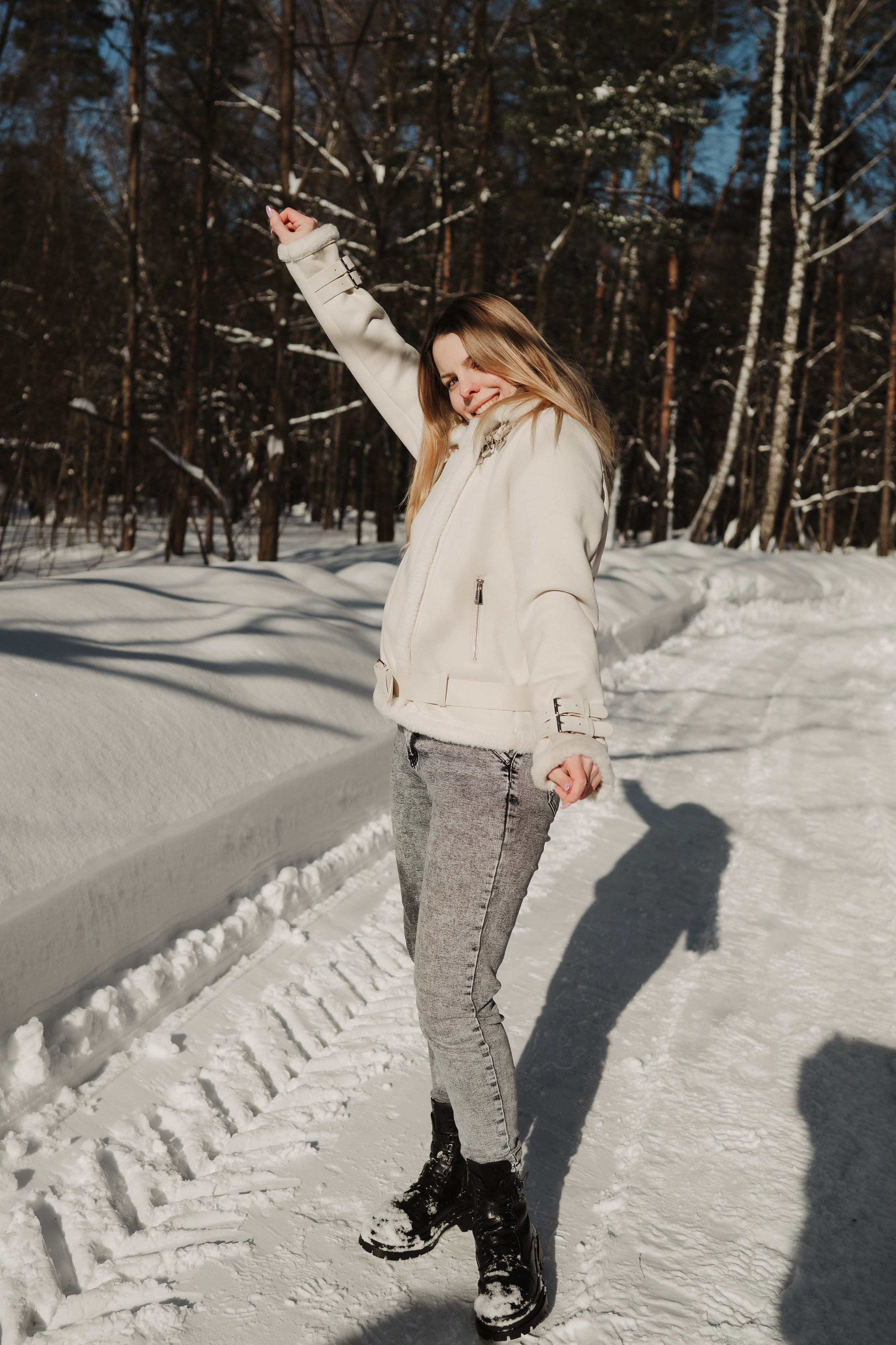 Зимняя LOVE STORY Вики, Артёма и Булочки. Семейный Фотограф в Москве Ирина Хохлова