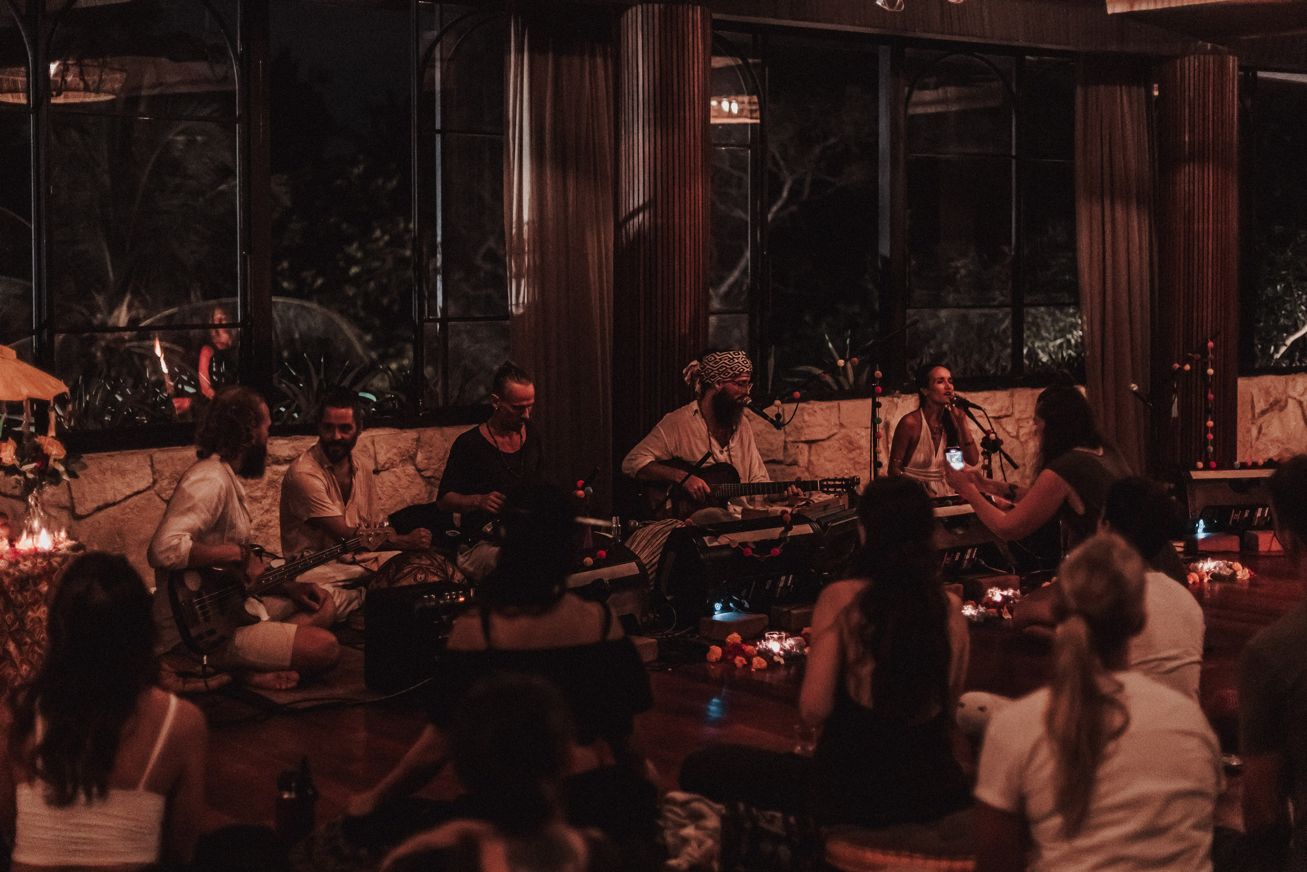 Hanuman Project on Krishna Das's retreat. Мариам Багдасарян