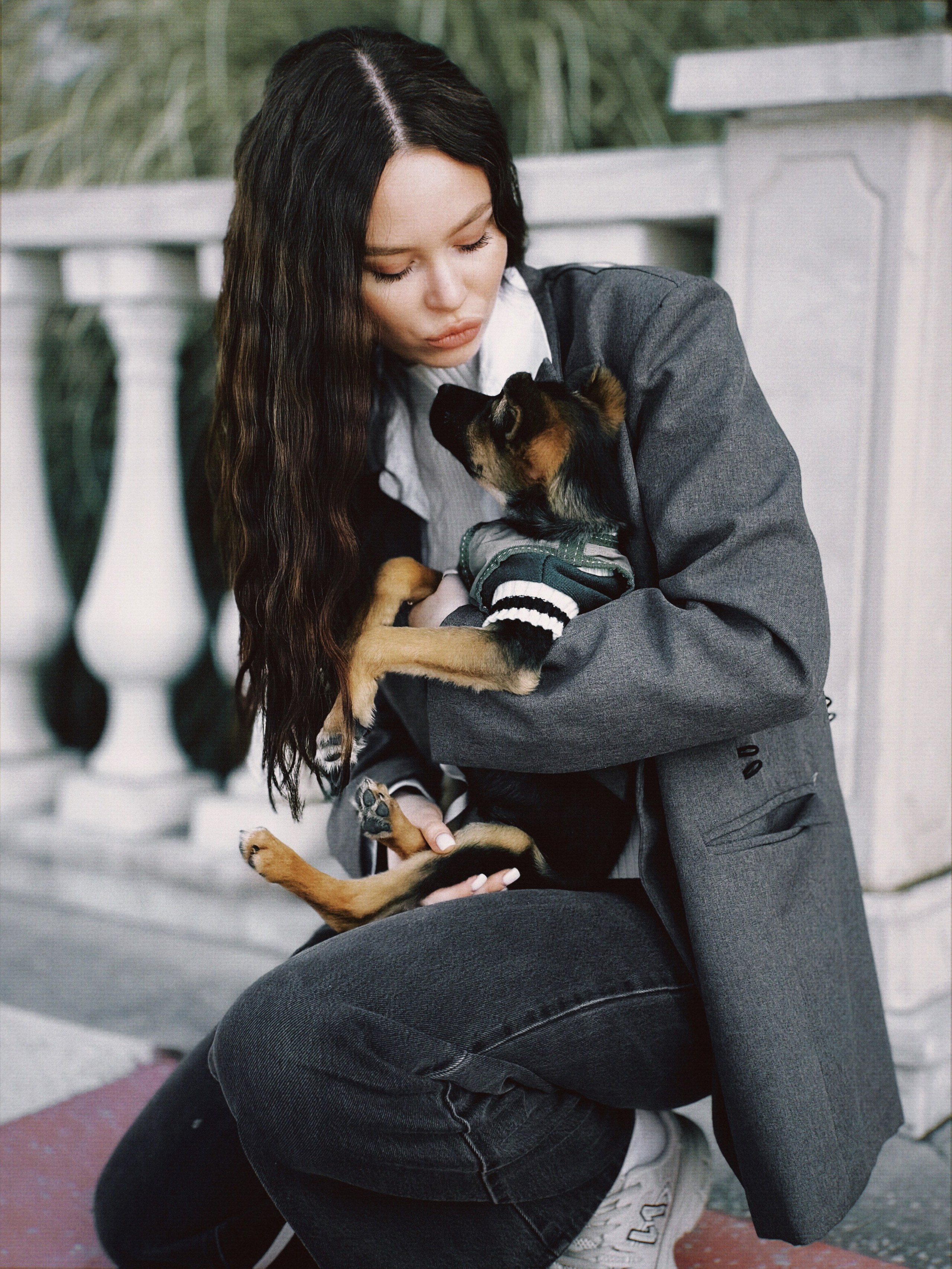 Дама с собачкой. Чувственный мобильный фотограф в Казани и Сочи Дьяченко Дарья
