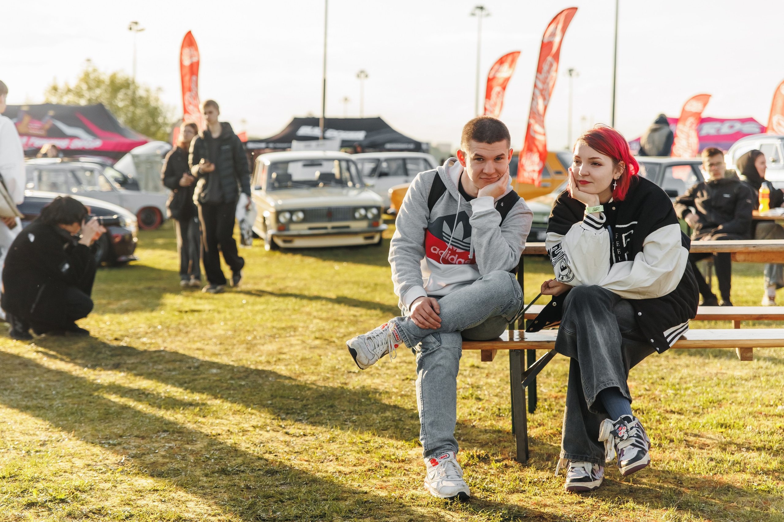 Выставка и дрифт машин. Репортажный фотограф. Москва. Алина Ланская