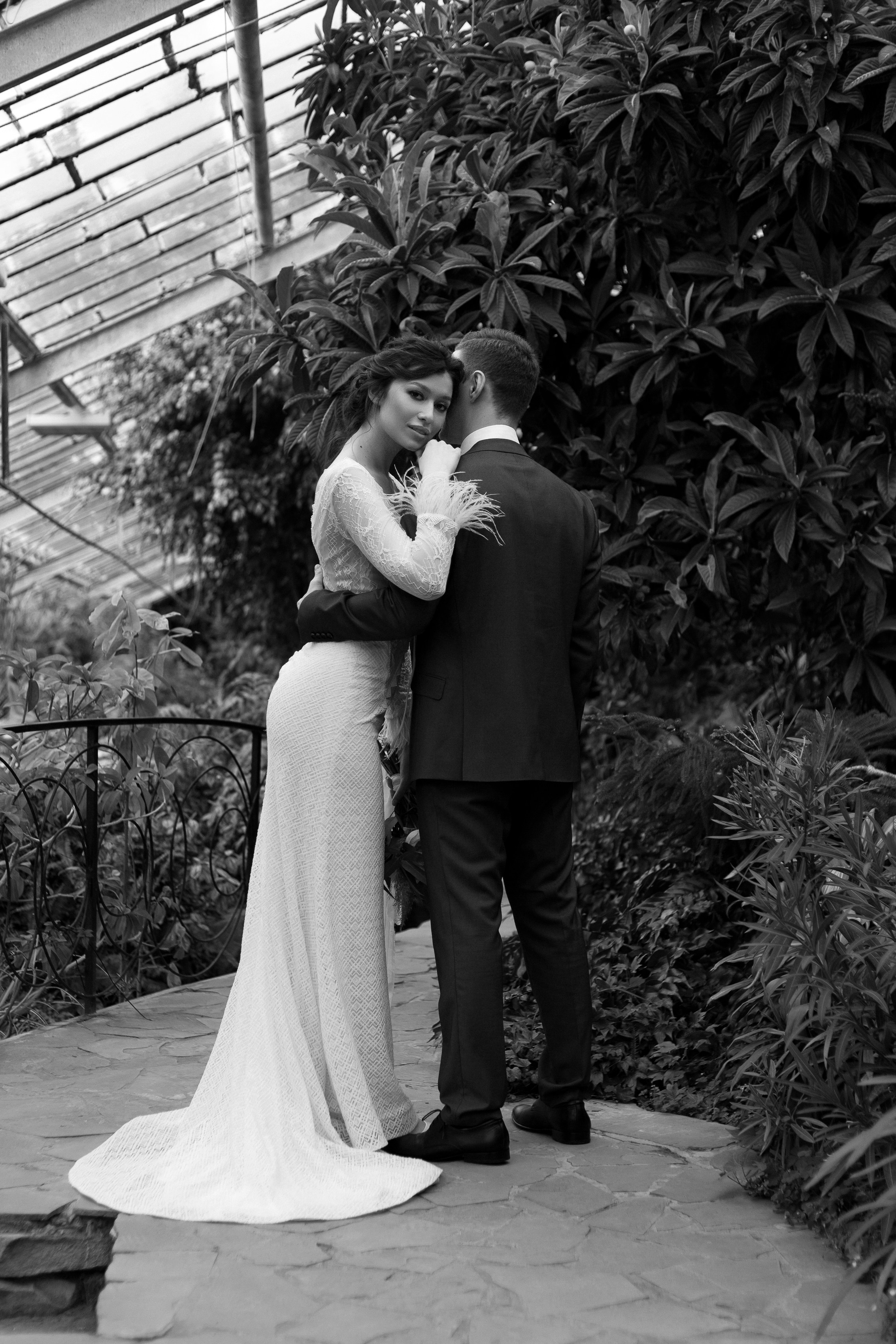 Свадебная фотосессия в оранжерее. Свадебный и семейный фотограф в Волгограде Кристина Иванова