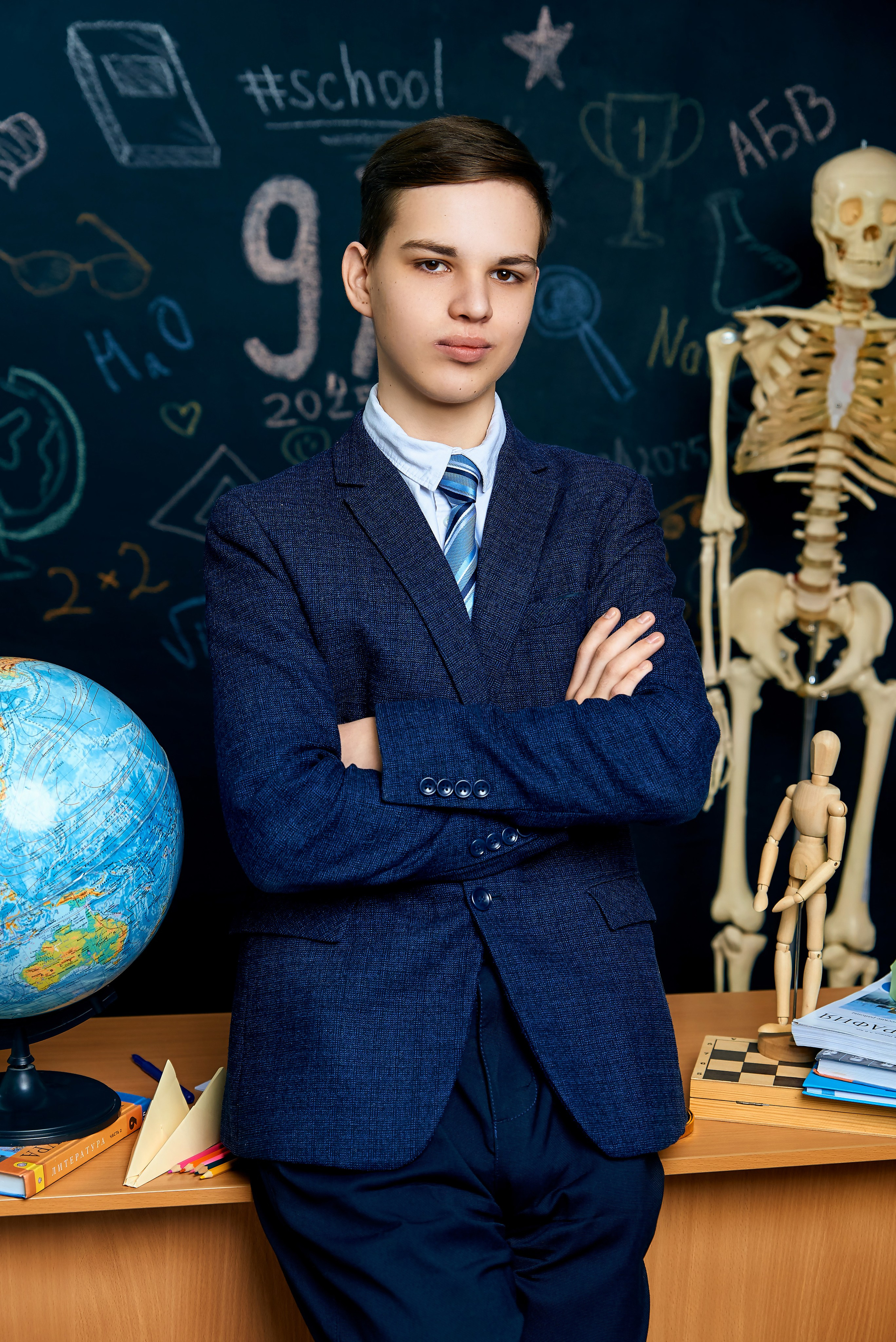 9А класс Хотынецкая СОШ выпуск 2025. Фотограф в Орле Павел Черкасов